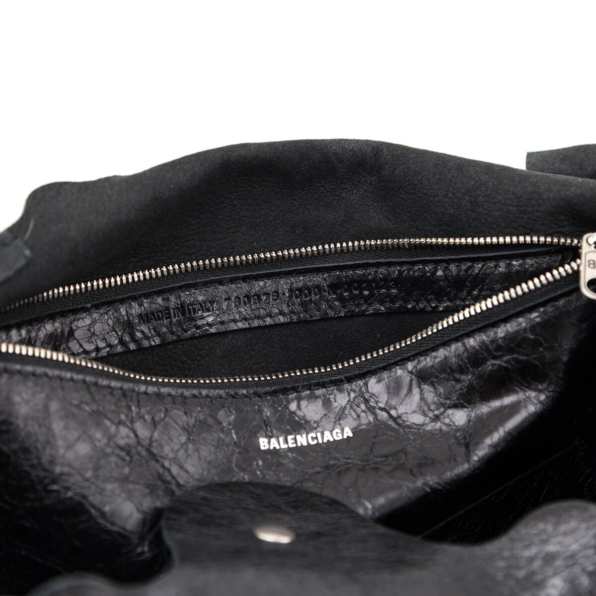 Balenciaga Black Agneau Arena Le Cagole Tote - Love that Bag etc - Preowned Authentic Designer Handbags Preloved Fashions