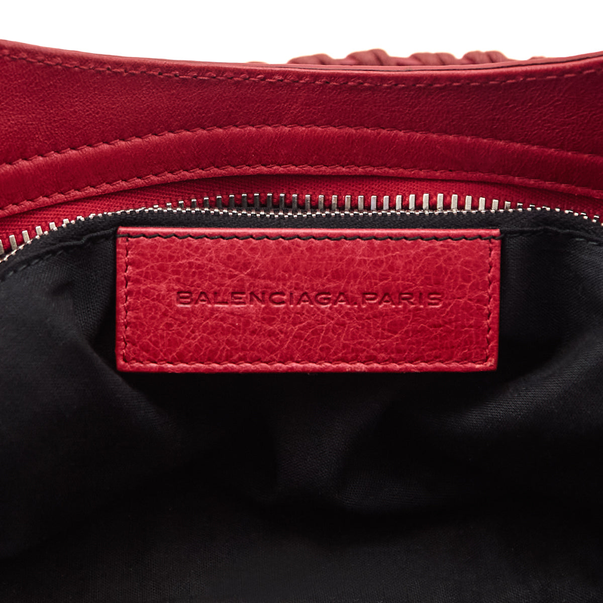 Balenciaga Tomato Agneau Giant 12 Silver Hardware City Bag - Love that Bag etc - Preowned Authentic Designer Handbags Preloved Fashions