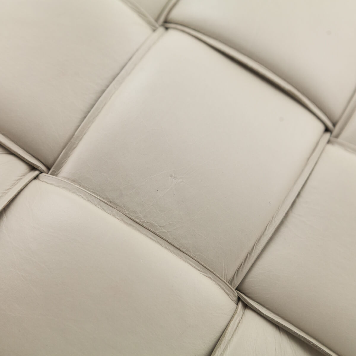 Bottega Veneta Bone Maxi Weave Quilted Pouch - Love that Bag etc - Preowned Authentic Designer Handbags Preloved Fashions