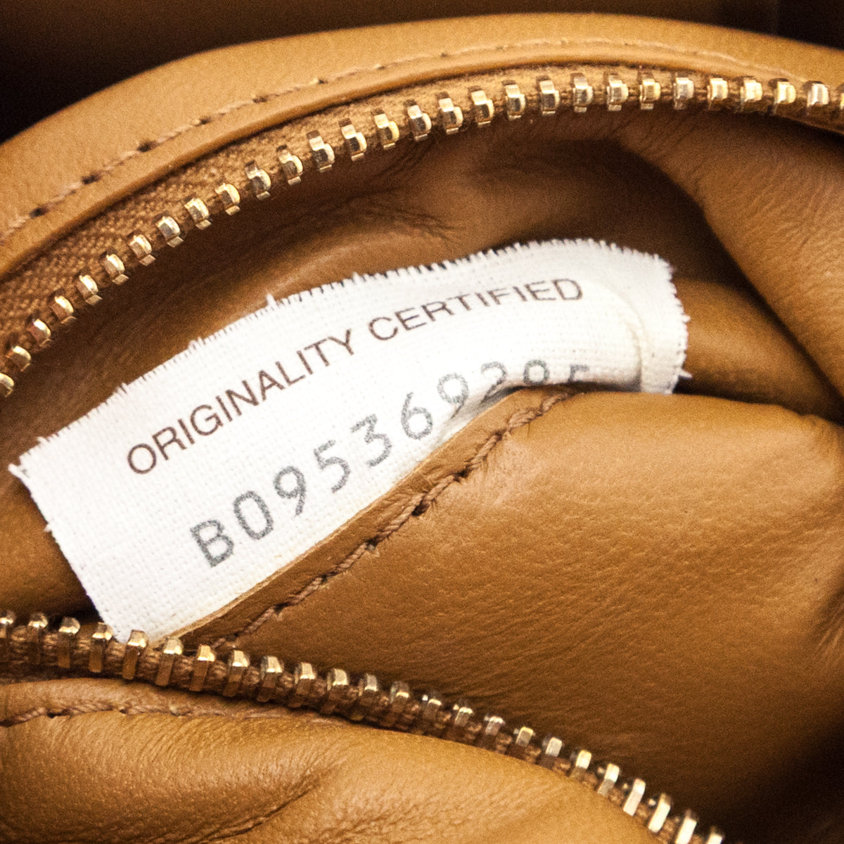 Bottega Veneta Camel Nappa Maxi Intreccio Padded Cassette Crossbody Bag - Love that Bag etc - Preowned Authentic Designer Handbags Preloved Fashions