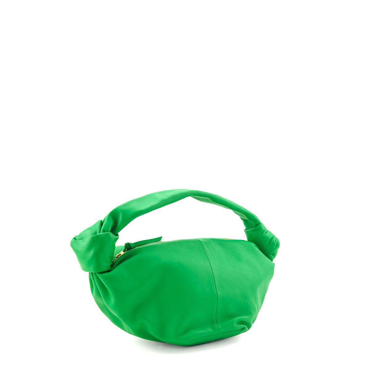 Bottega Veneta Parakeet Nappa Mini Double Knot Bag - Love that Bag etc - Preowned Authentic Designer Handbags Preloved Fashions