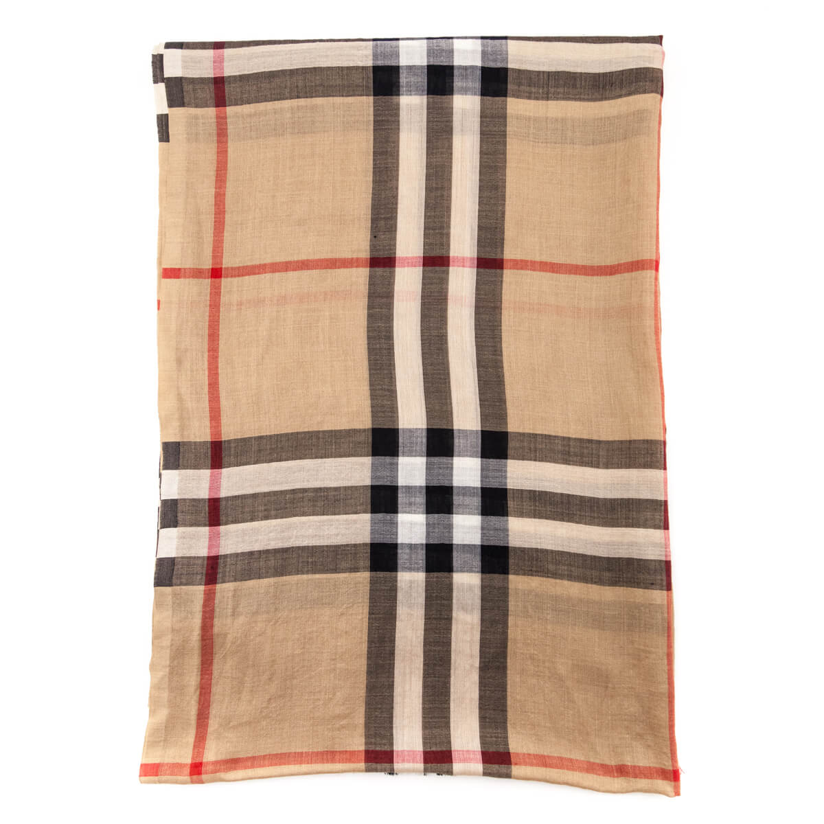 Burberry Beige Wool Silk House Check Scarf - Love that Bag etc - Preowned Authentic Designer Handbags Preloved Fashions