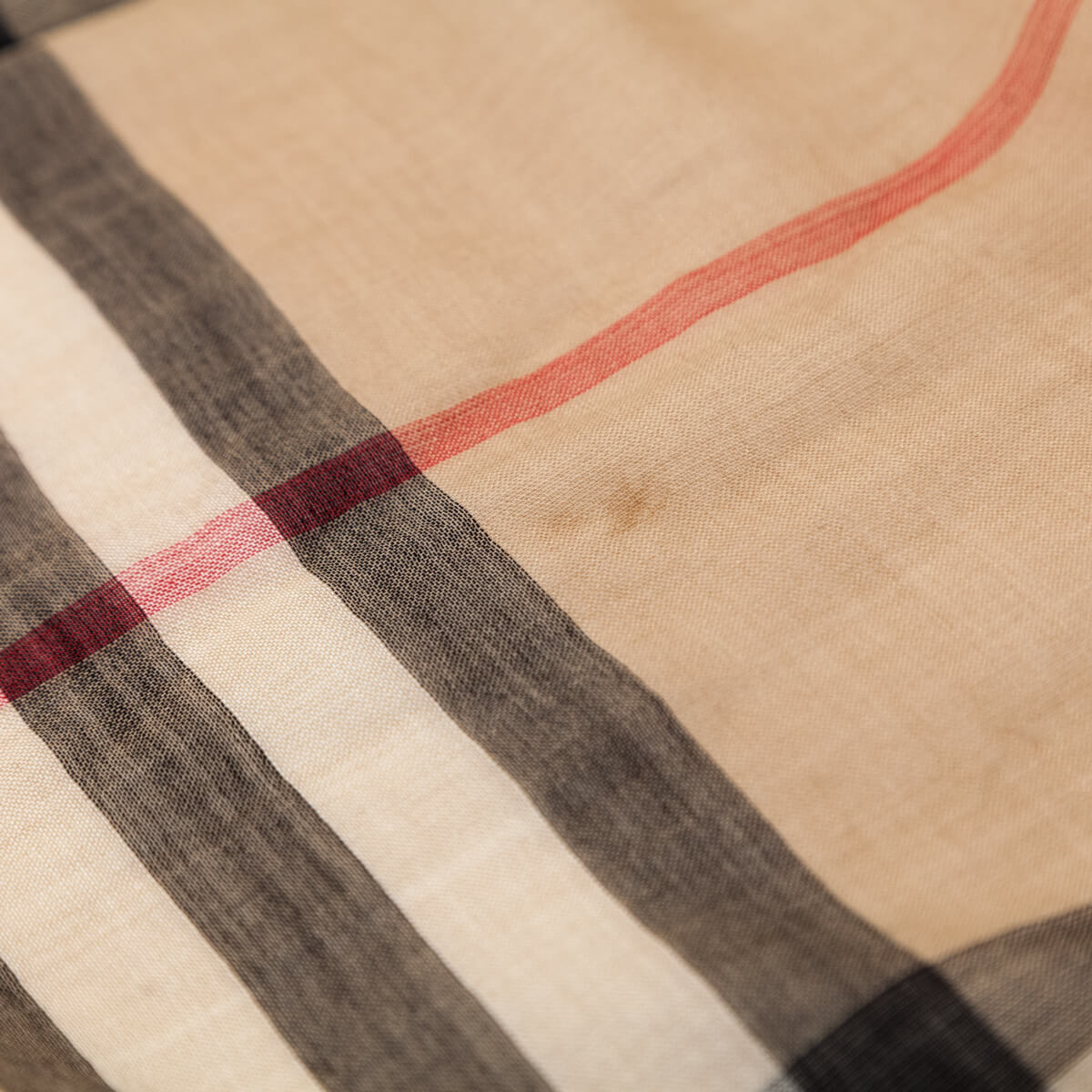 Burberry Beige Wool Silk House Check Scarf - Love that Bag etc - Preowned Authentic Designer Handbags Preloved Fashions