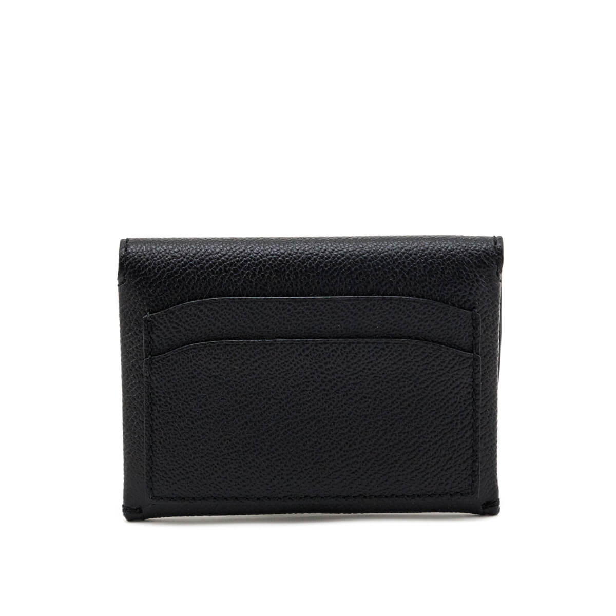 Burberry Black Soft Grain Calfskin Mayfield New Card Case - Love that Bag etc - Preowned Authentic Designer Handbags Preloved Fashions