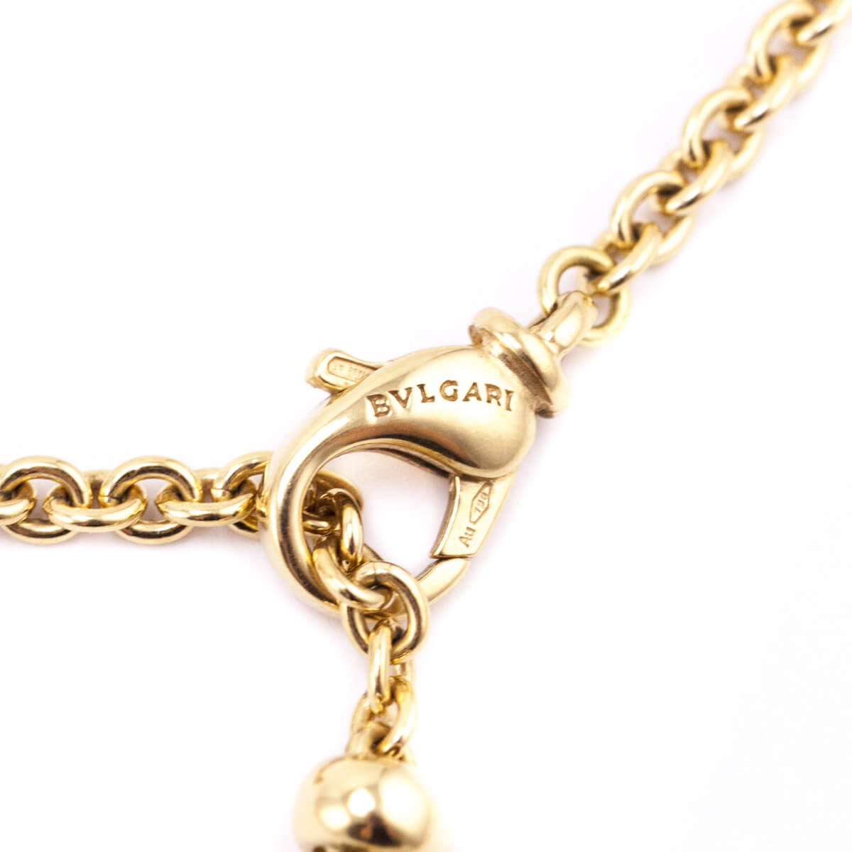 Bvlgari 18K Gold B.Zero1 Pendant Necklace - Love that Bag etc - Preowned Authentic Designer Handbags Preloved Fashions