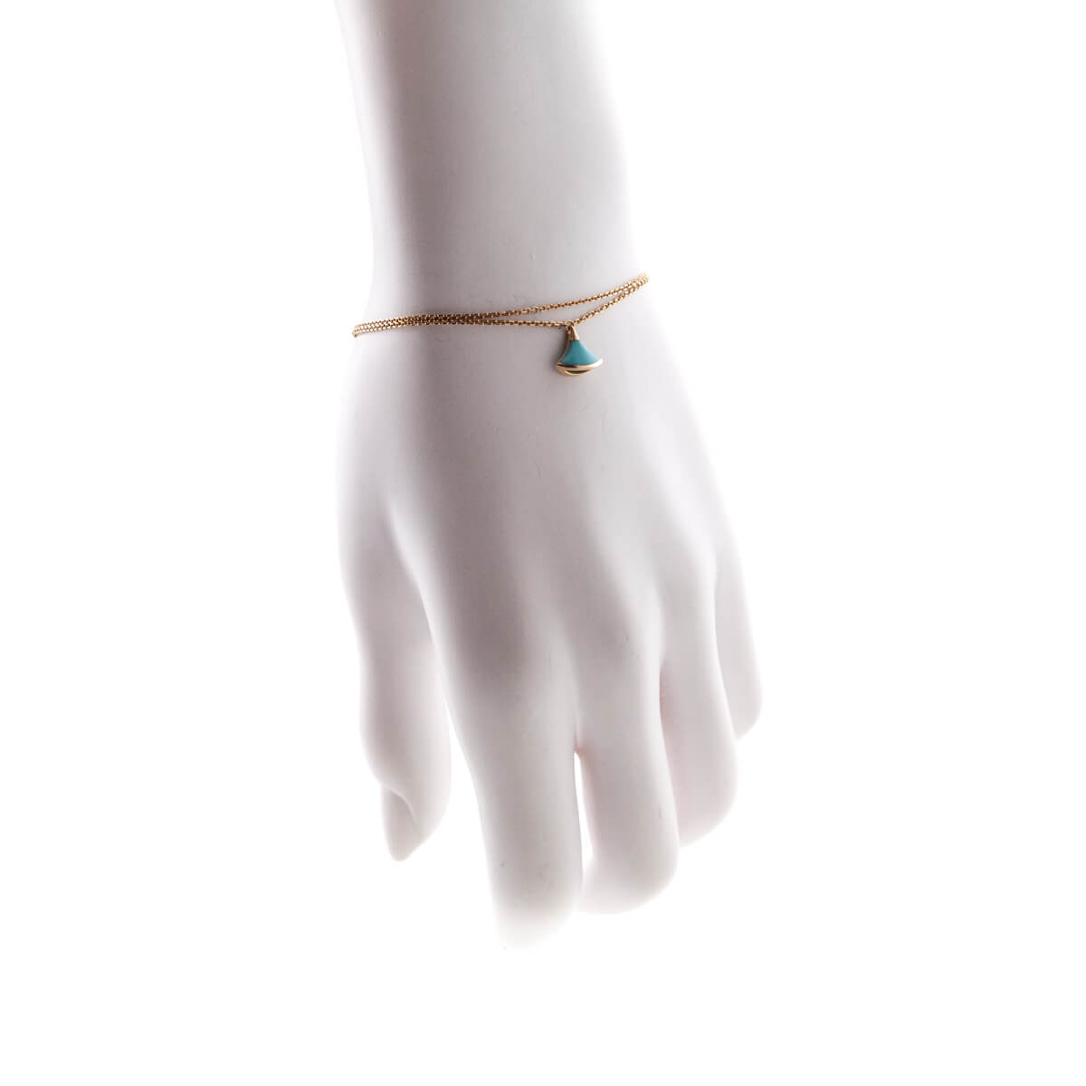 Bvlgari 18K Rose Gold Turquoise Divas' Dream Bracelet - Love that Bag etc - Preowned Authentic Designer Handbags Preloved Fashions