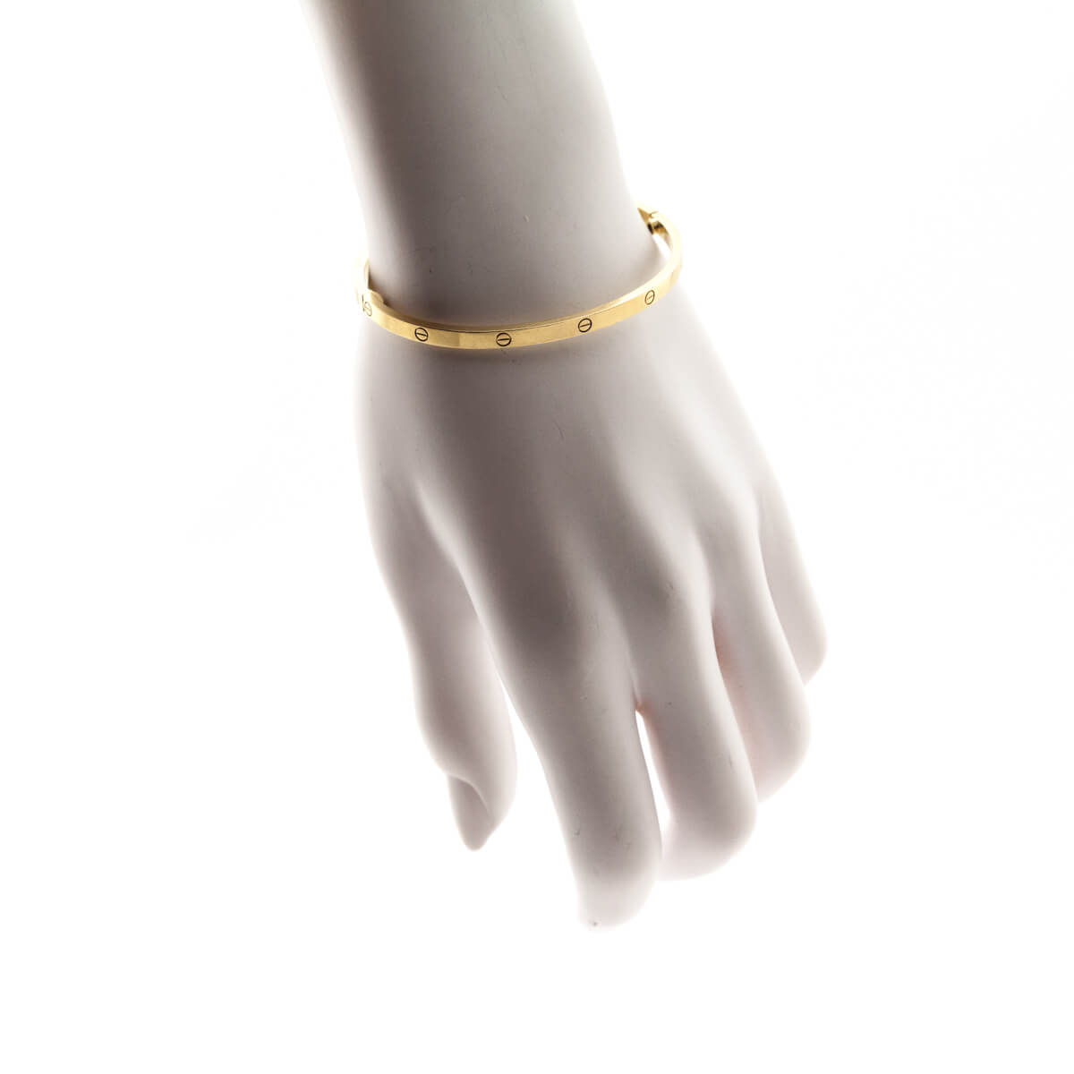 Cartier 18K Gold Small Love Bracelet - Love that Bag etc - Preowned Authentic Designer Handbags Preloved Fashions