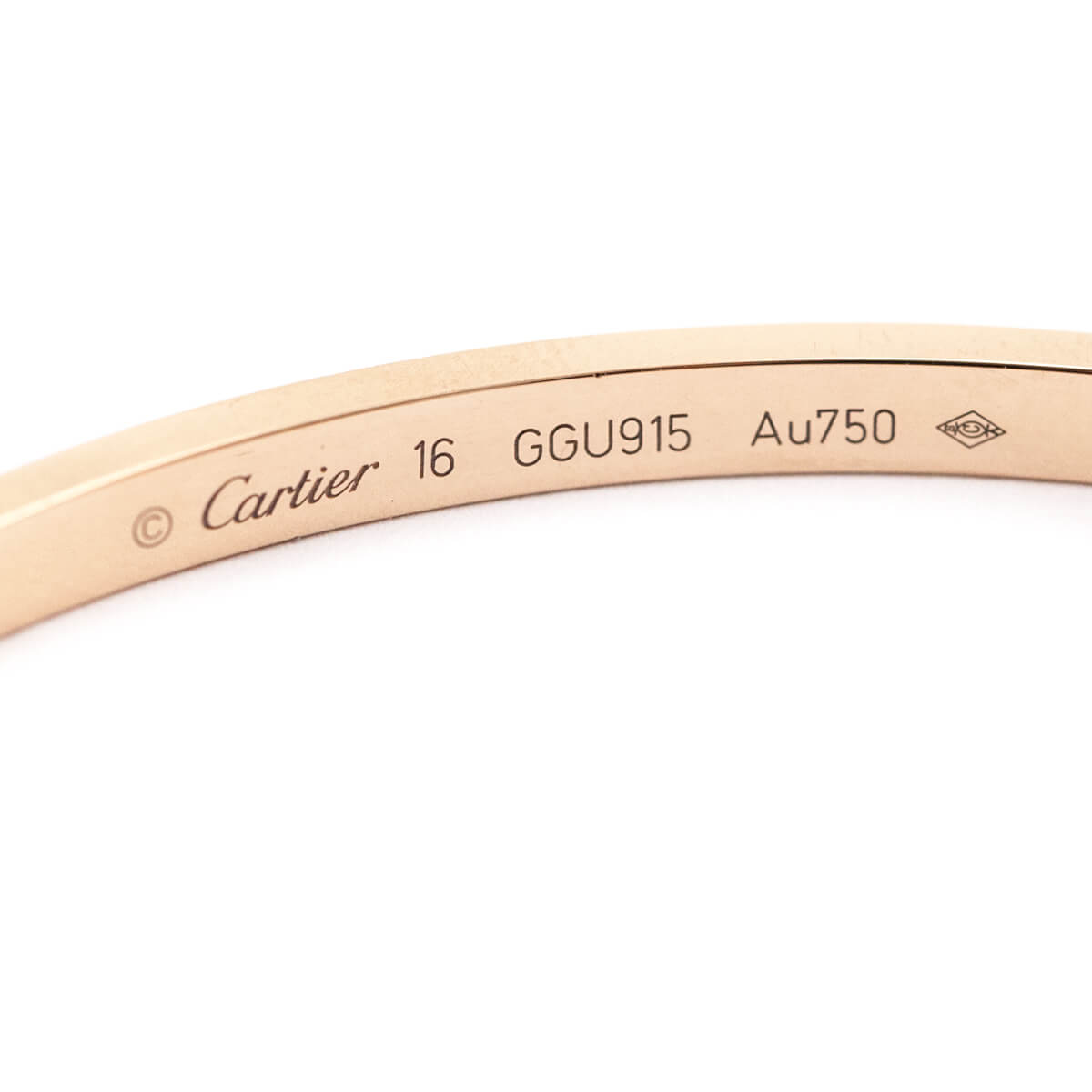 Cartier 18K Rose Gold Small LOVE Bracelet - Love that Bag etc - Preowned Authentic Designer Handbags Preloved Fashions