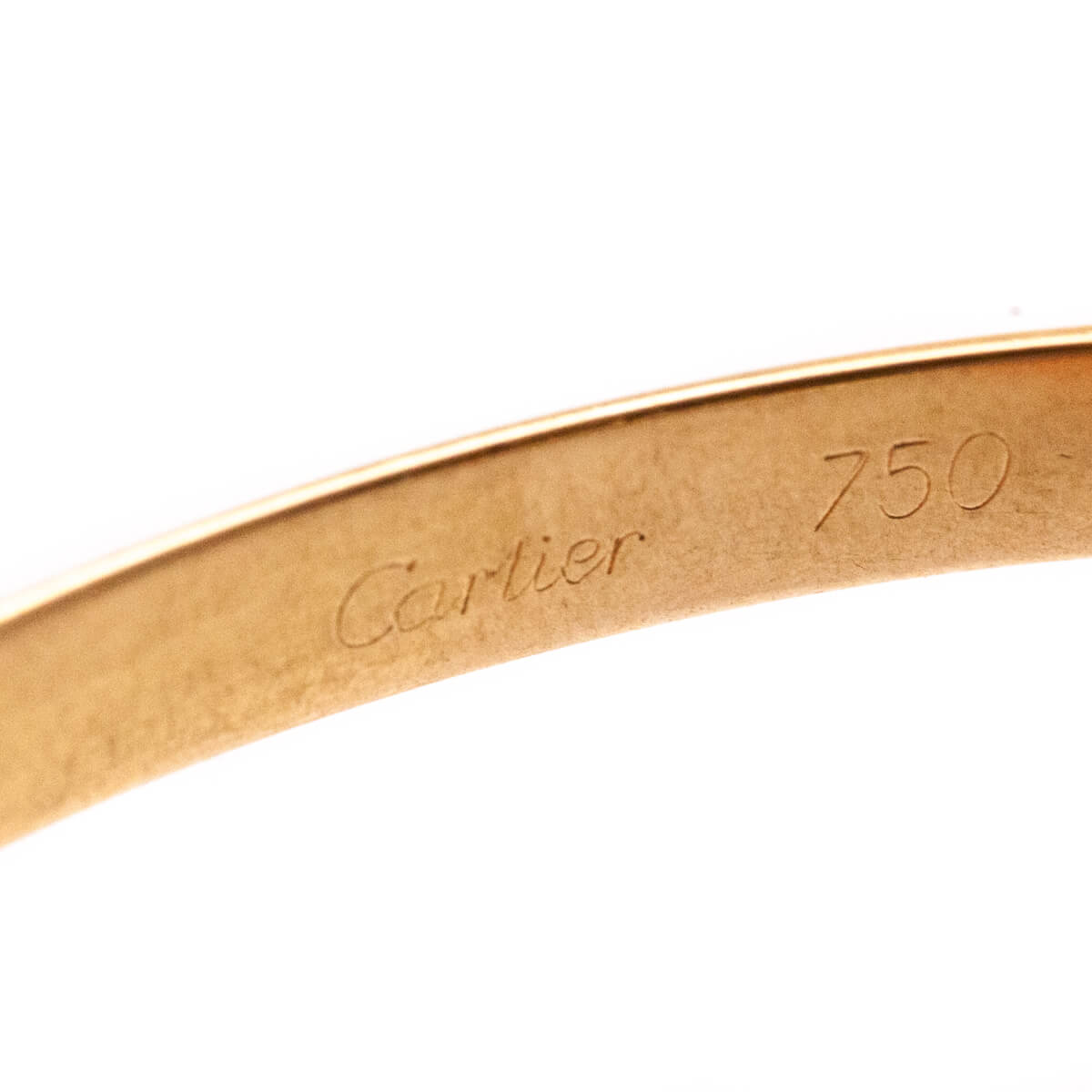 Cartier 18K Pink Yellow White Gold Classic Trinity Bangle Bracelet - Love that Bag etc - Preowned Authentic Designer Handbags Preloved Fashions
