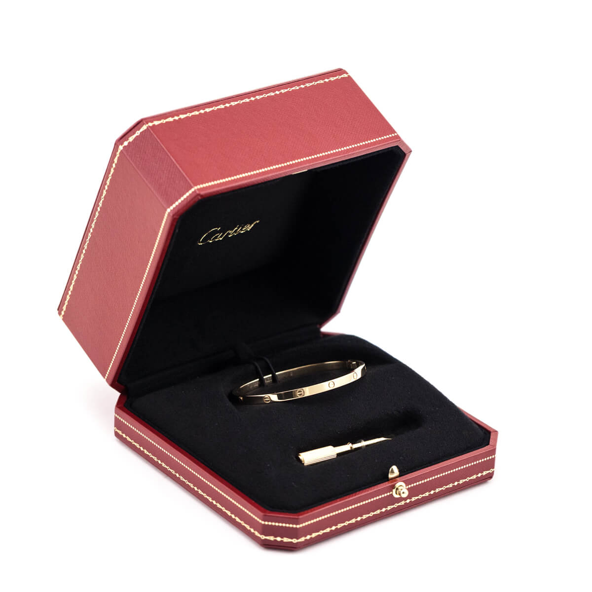 Cartier 18K Yellow Gold Small LOVE Bracelet - Love that Bag etc - Preowned Authentic Designer Handbags Preloved Fashions