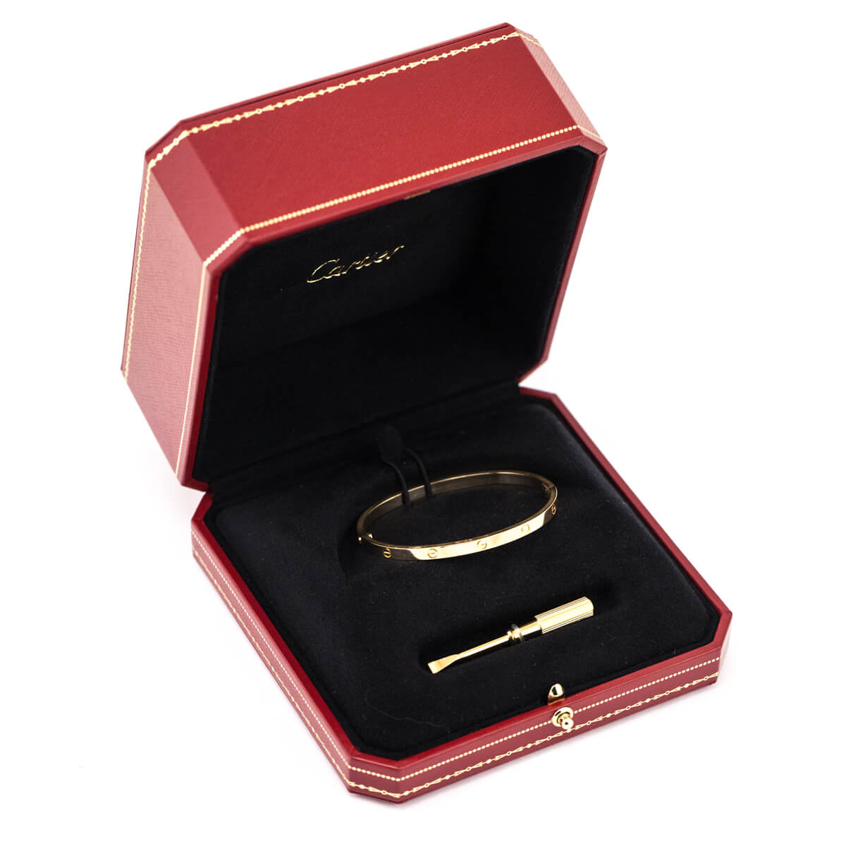 Cartier 18K Yellow Gold Small LOVE Bracelet - Love that Bag etc - Preowned Authentic Designer Handbags Preloved Fashions