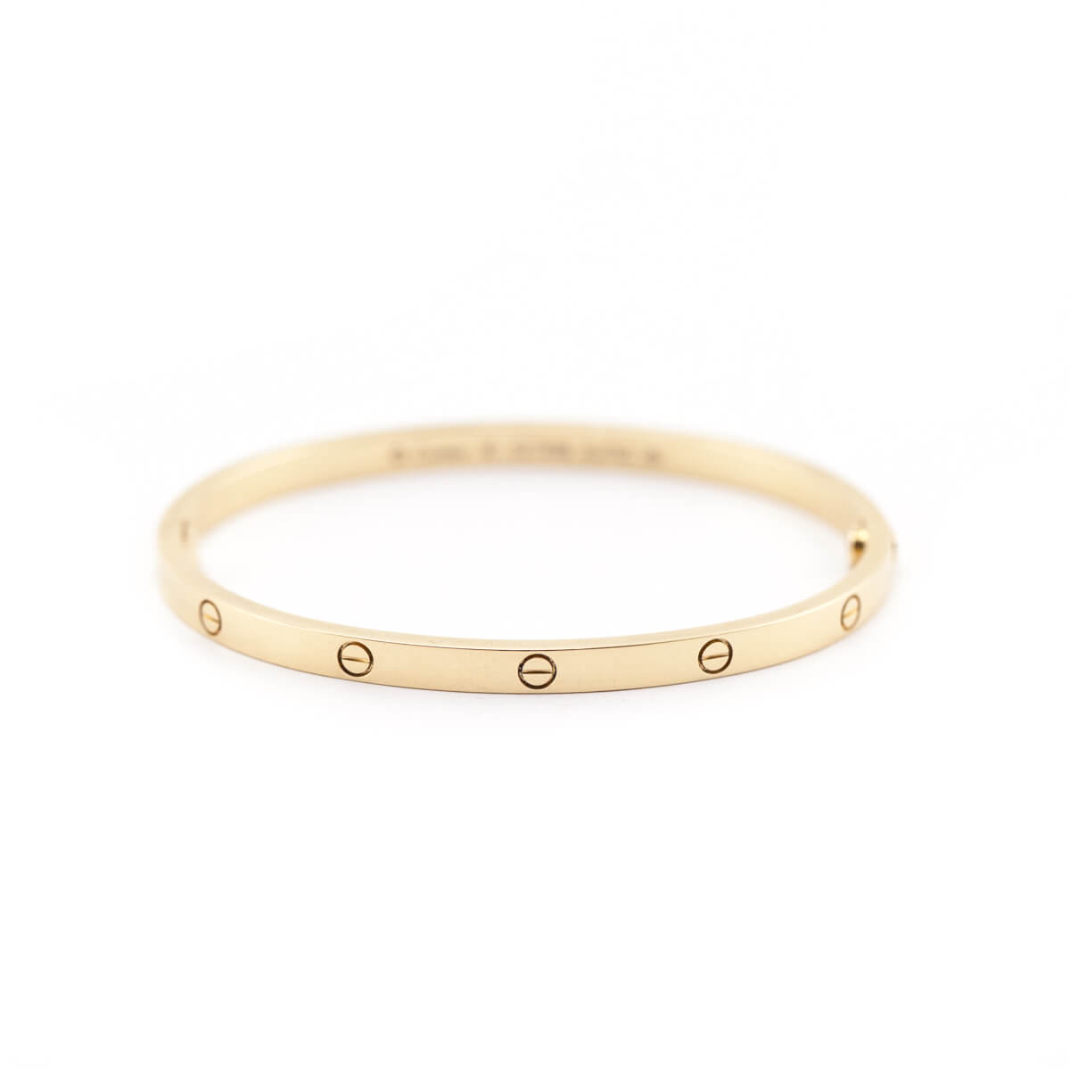 Cartier 18K Yellow Gold Small LOVE Bracelet - Love that Bag etc - Preowned Authentic Designer Handbags Preloved Fashions