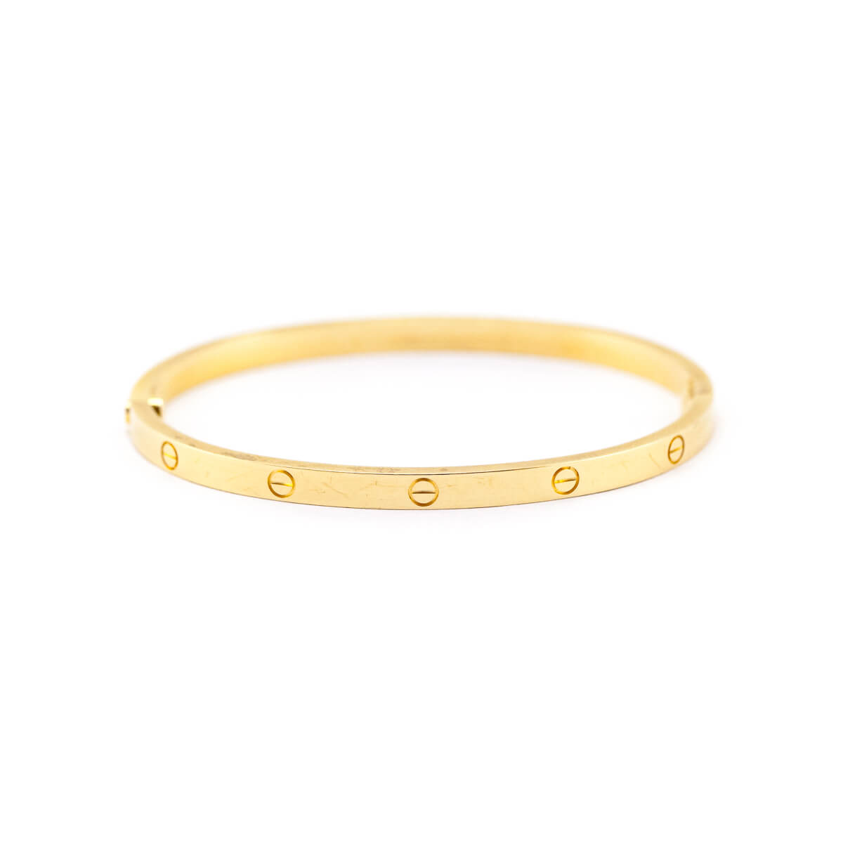 Cartier 18K Yellow Gold Small LOVE Bracelet - Love that Bag etc - Preowned Authentic Designer Handbags Preloved Fashions