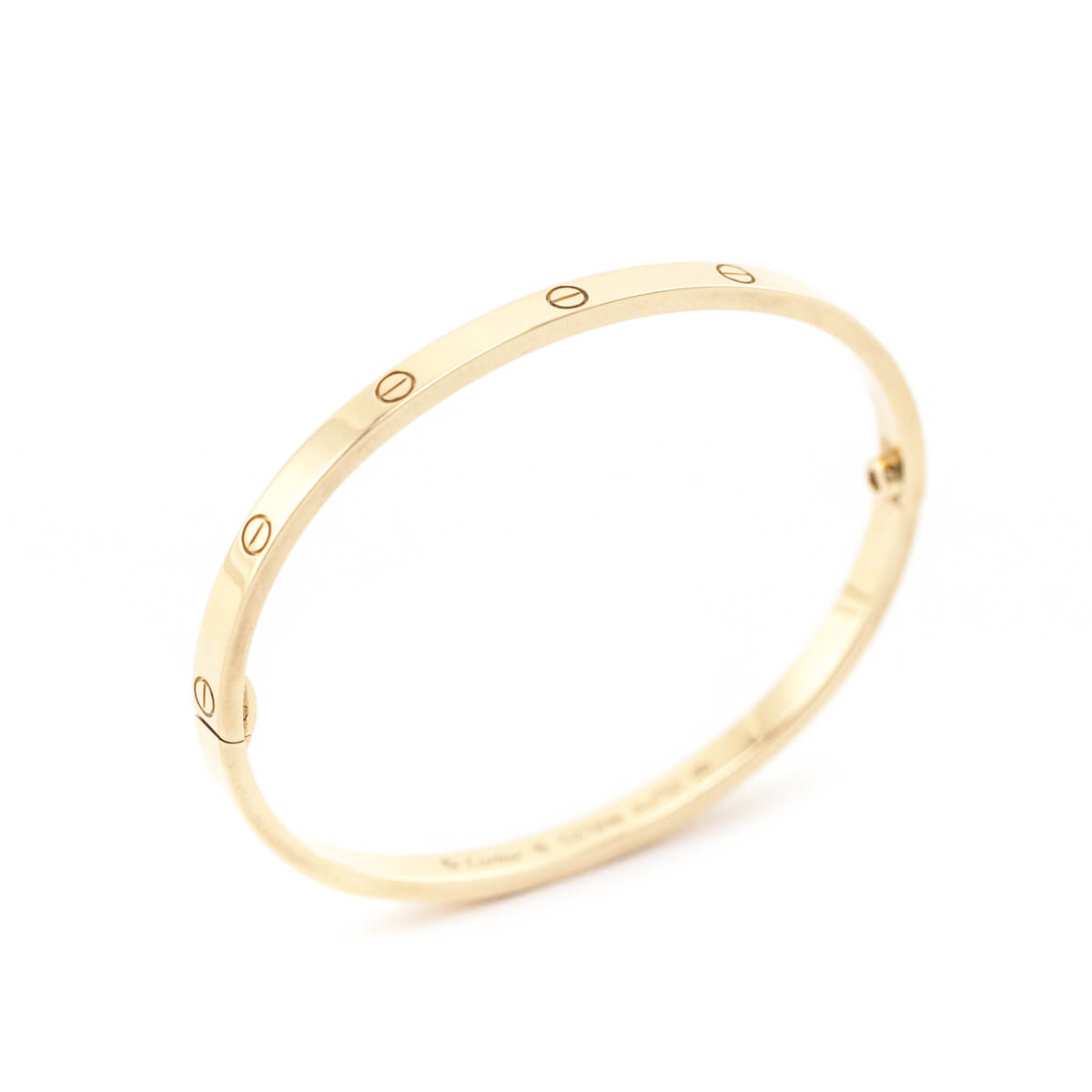 Cartier 18K Yellow Gold Small LOVE Bracelet - Love that Bag etc - Preowned Authentic Designer Handbags Preloved Fashions