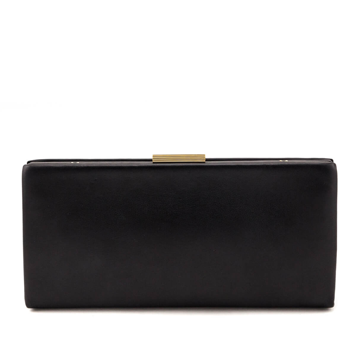 Cartier Black Calfskin Panthere de Cartier Clutch - Love that Bag etc - Preowned Authentic Designer Handbags Preloved Fashions