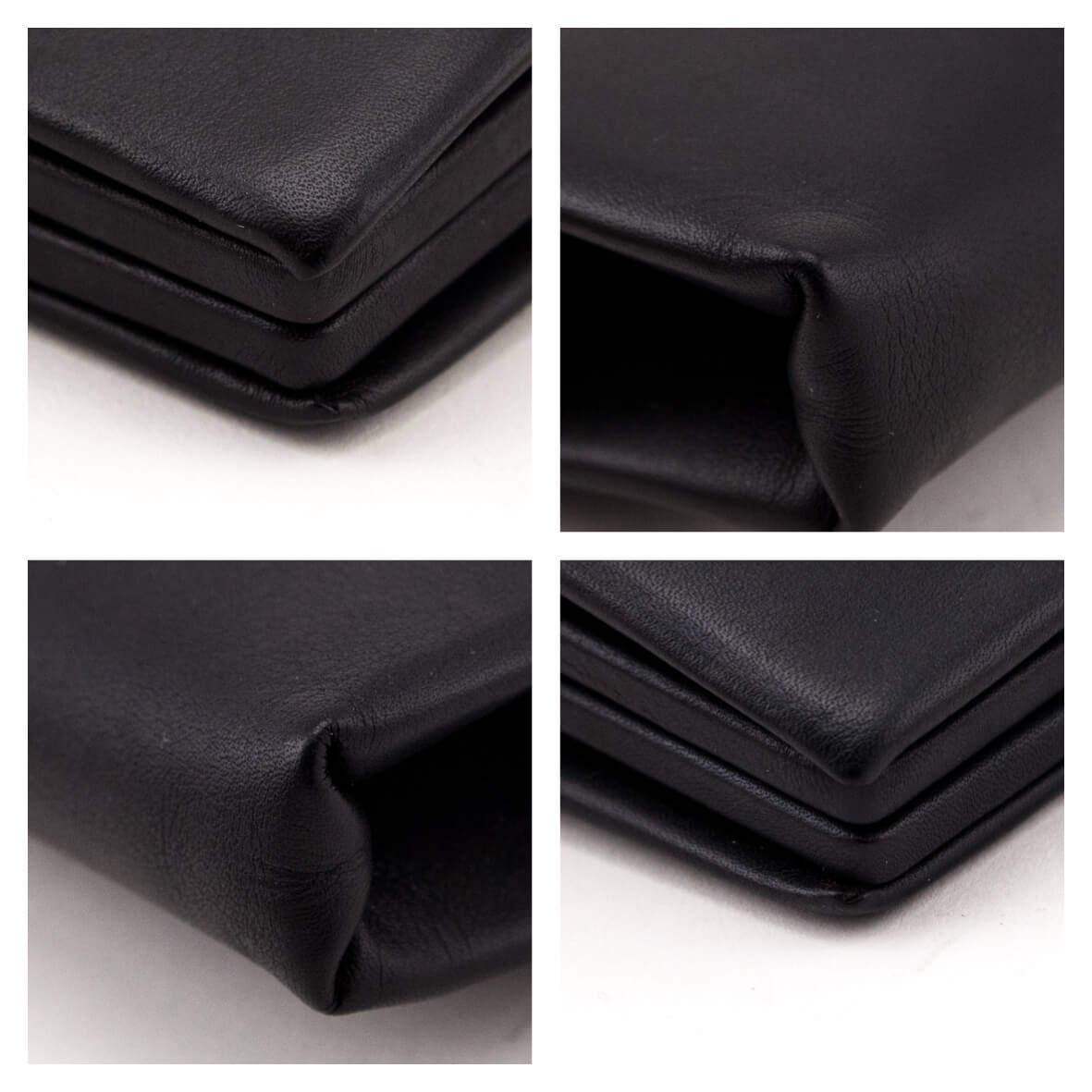 Cartier Black Calfskin Panthere de Cartier Clutch - Love that Bag etc - Preowned Authentic Designer Handbags Preloved Fashions