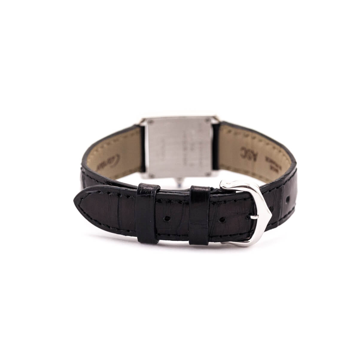 Cartier White Gold Tank Francaise 2403 Watch - Love that Bag etc - Preowned Authentic Designer Handbags Preloved Fashions
