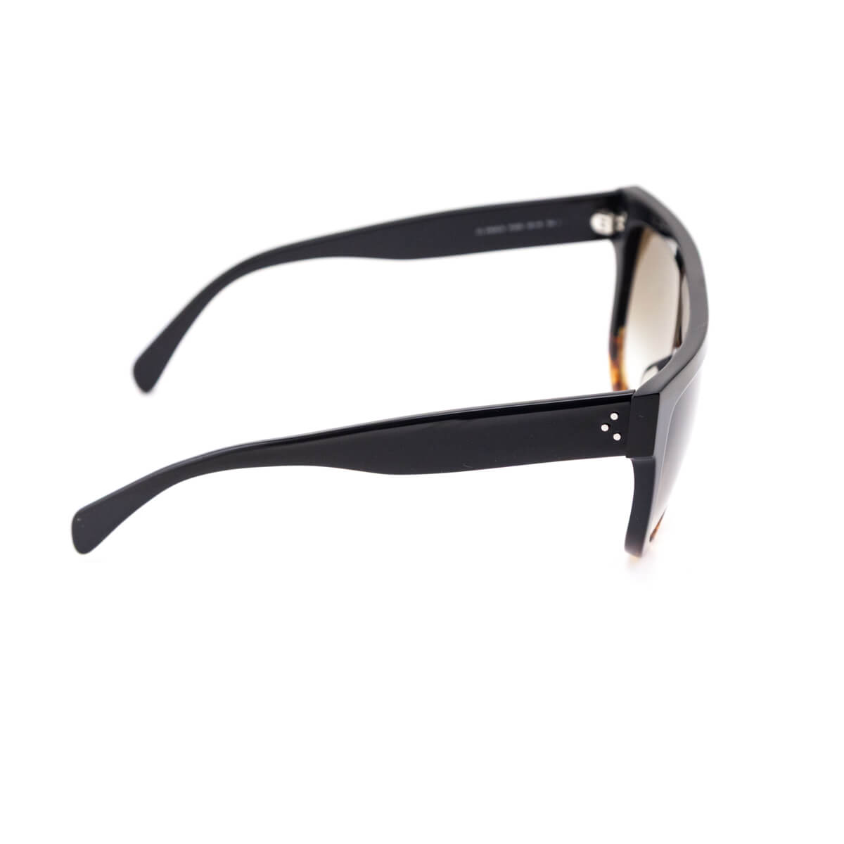 Celine Black Havane Flat Top Sunglasses - Love that Bag etc - Preowned Authentic Designer Handbags Preloved Fashions