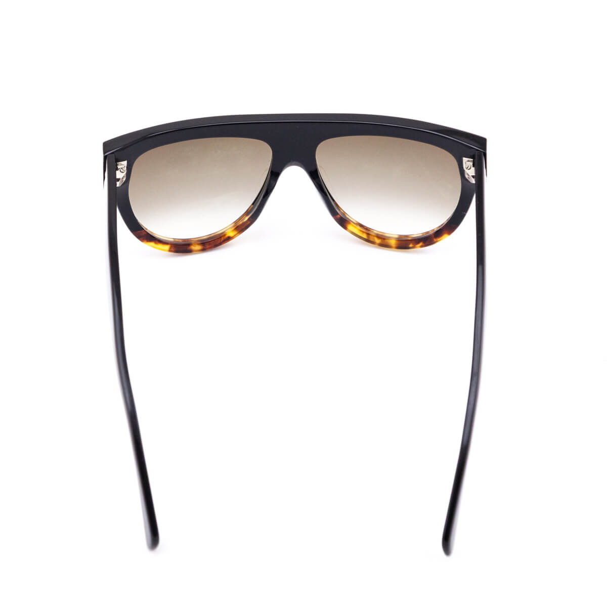 Celine Black Havane Flat Top Sunglasses - Love that Bag etc - Preowned Authentic Designer Handbags Preloved Fashions