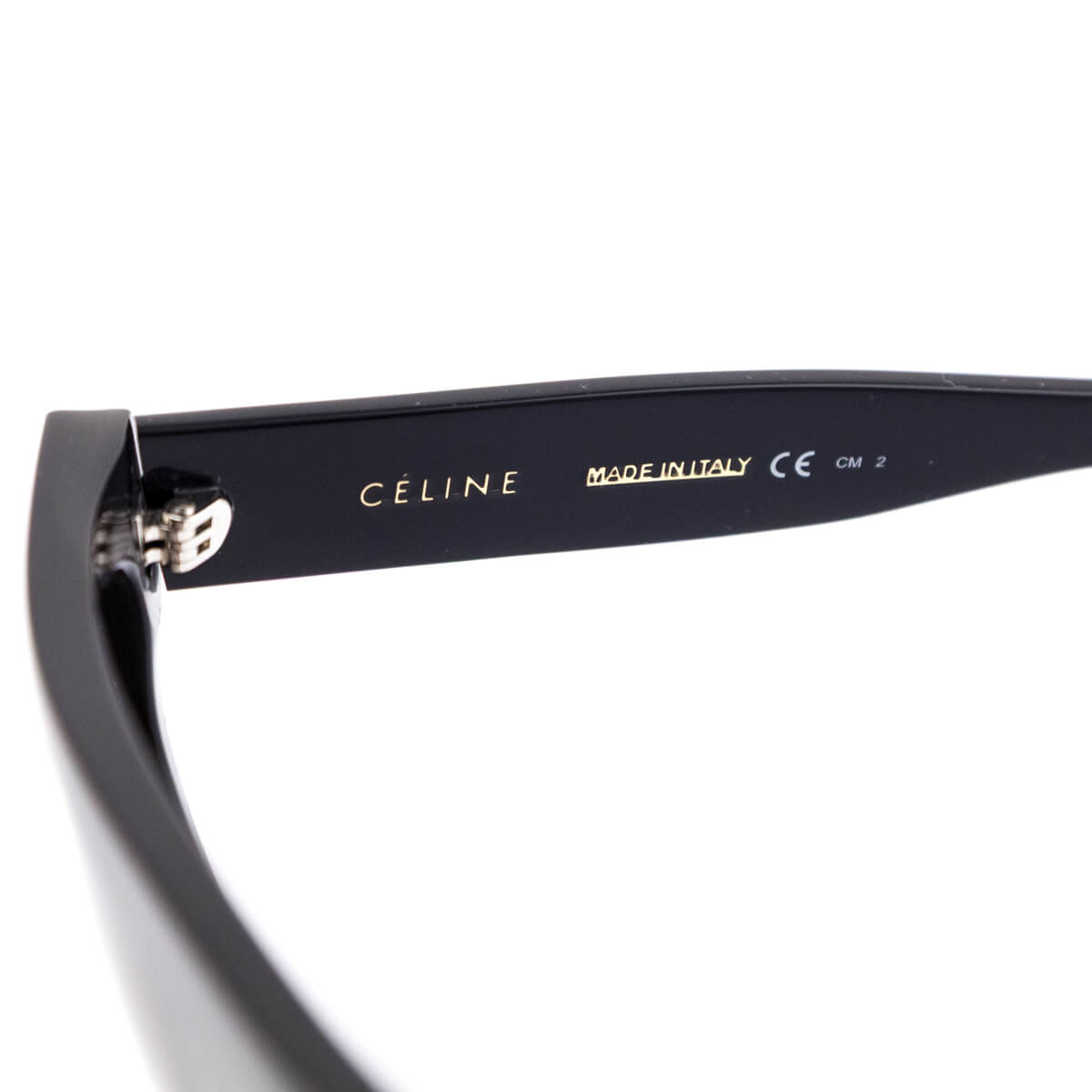 Celine Black Havane Flat Top Sunglasses - Love that Bag etc - Preowned Authentic Designer Handbags Preloved Fashions