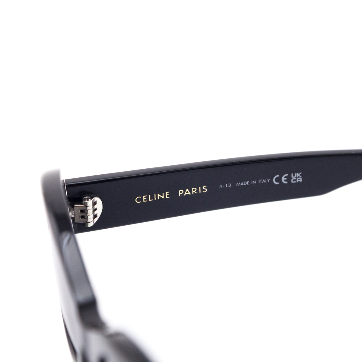 Celine Black Oval Triomphe Sunglasses - Love that Bag etc - Preowned Authentic Designer Handbags Preloved Fashions