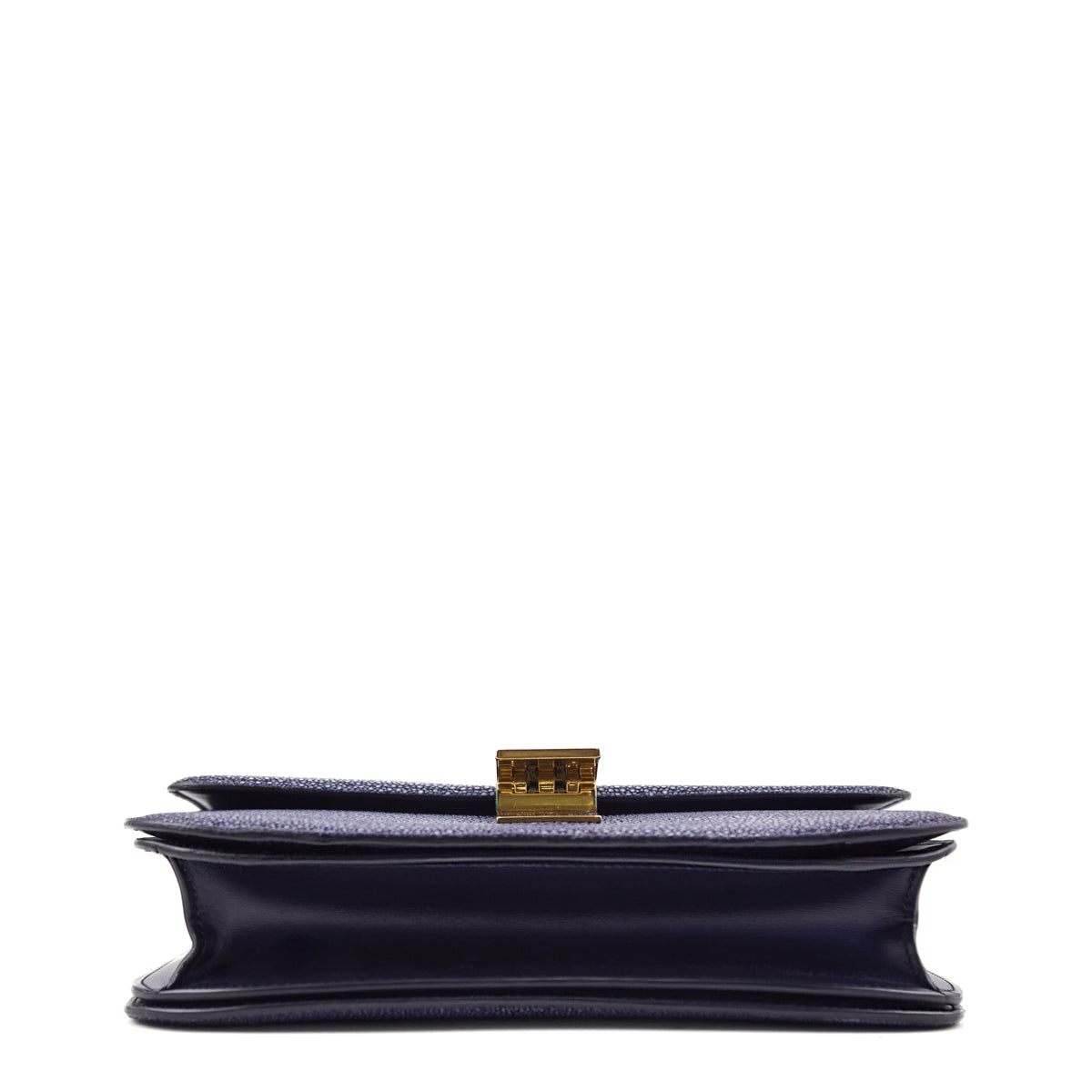 Celine Blue Stingray Medium Classic Box Flap Bag - Love that Bag etc - Preowned Authentic Designer Handbags Preloved Fashions