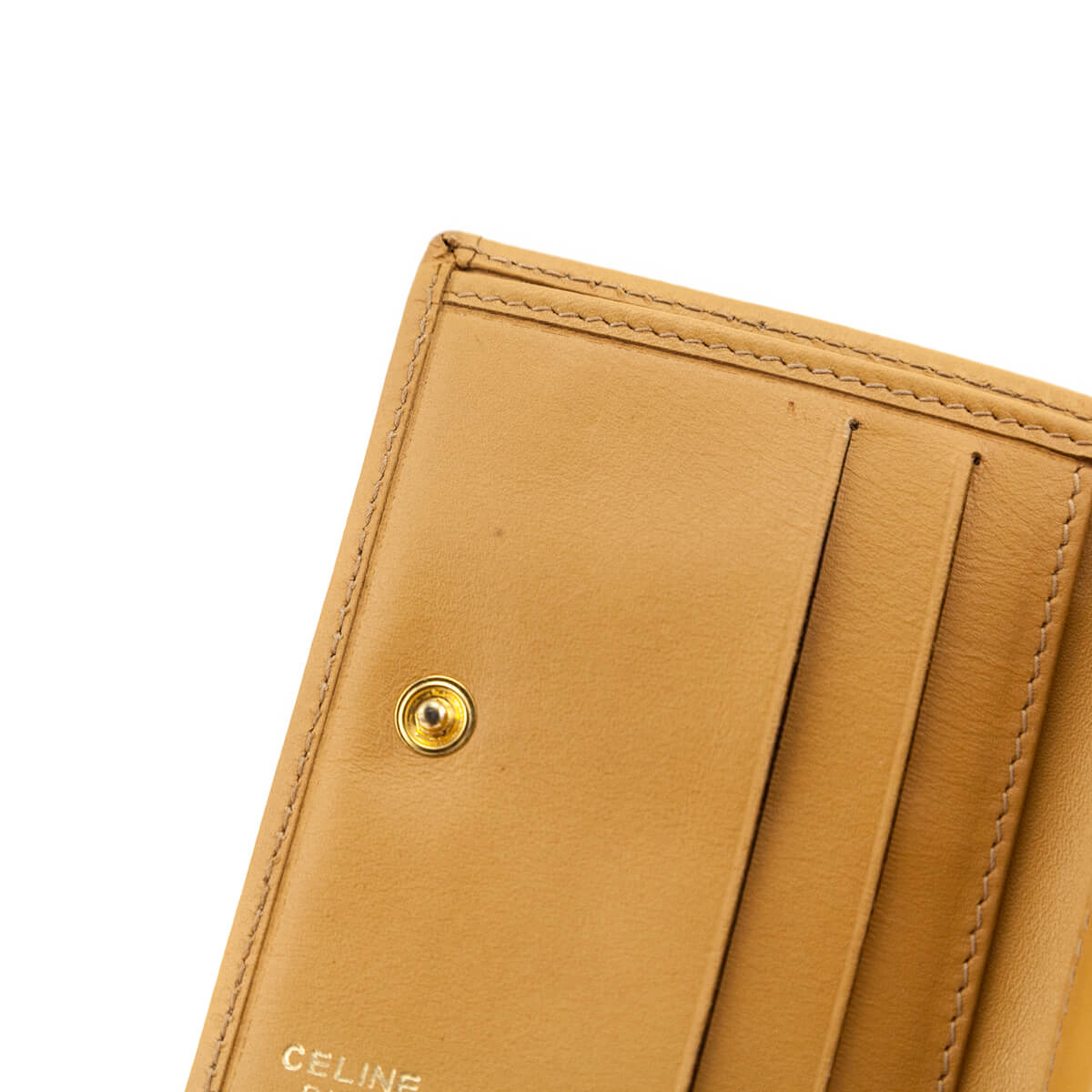 Celine Macadam Bi-Fold Compact Wallet - Love that Bag etc - Preowned Authentic Designer Handbags Preloved Fashions