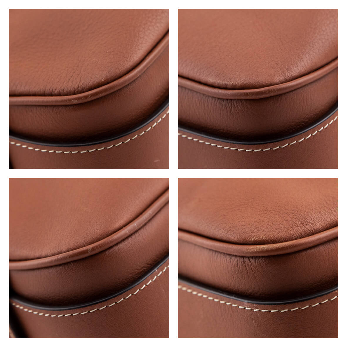 Celine Tan Supple Calfskin Medium Romy Shoulder Bag - Love that Bag etc - Preowned Authentic Designer Handbags Preloved Fashions