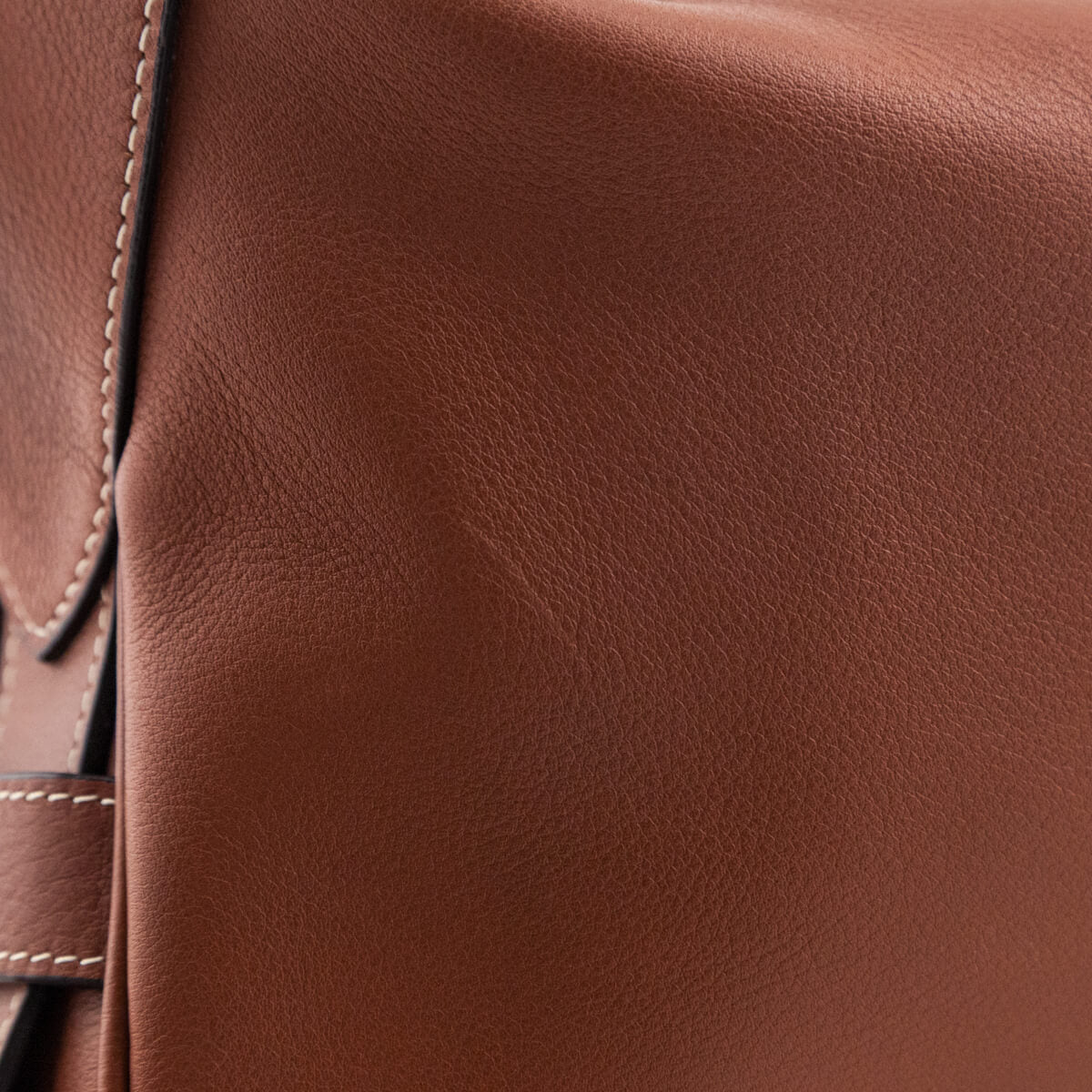 Celine Tan Supple Calfskin Medium Romy Shoulder Bag - Love that Bag etc - Preowned Authentic Designer Handbags Preloved Fashions