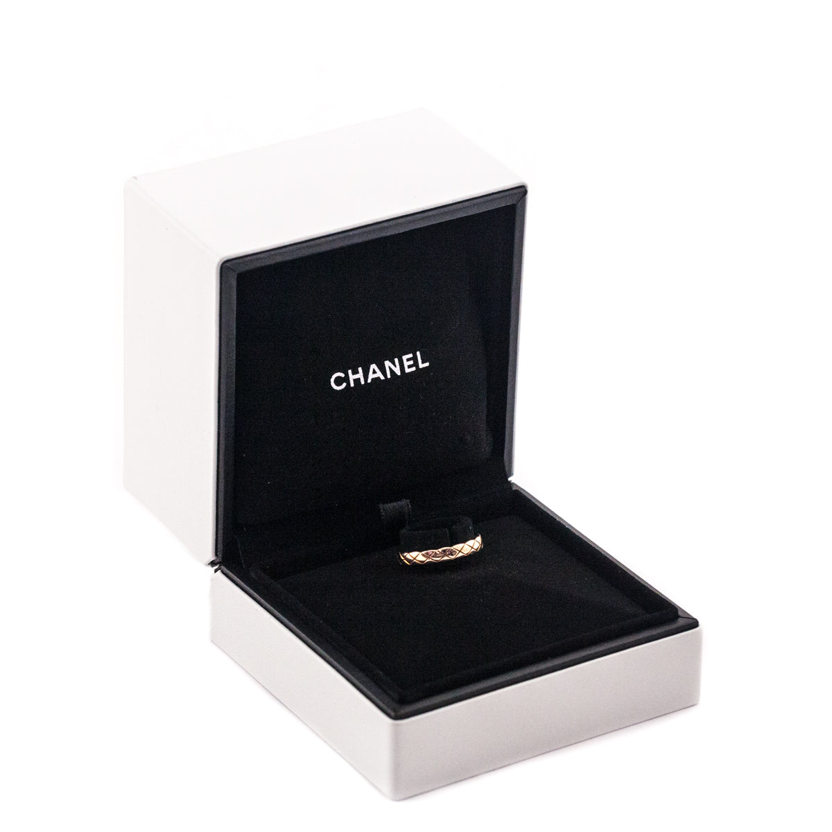 Chanel 18K Beige Gold Mini Coco Crush Ring - Love that Bag etc - Preowned Authentic Designer Handbags Preloved Fashions