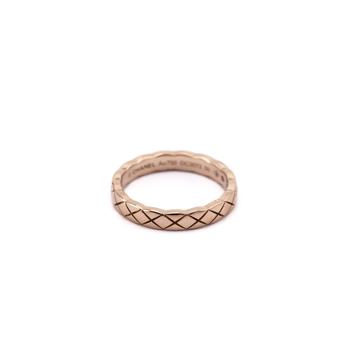 Chanel 18K Beige Gold Mini Coco Crush Ring - Love that Bag etc - Preowned Authentic Designer Handbags Preloved Fashions