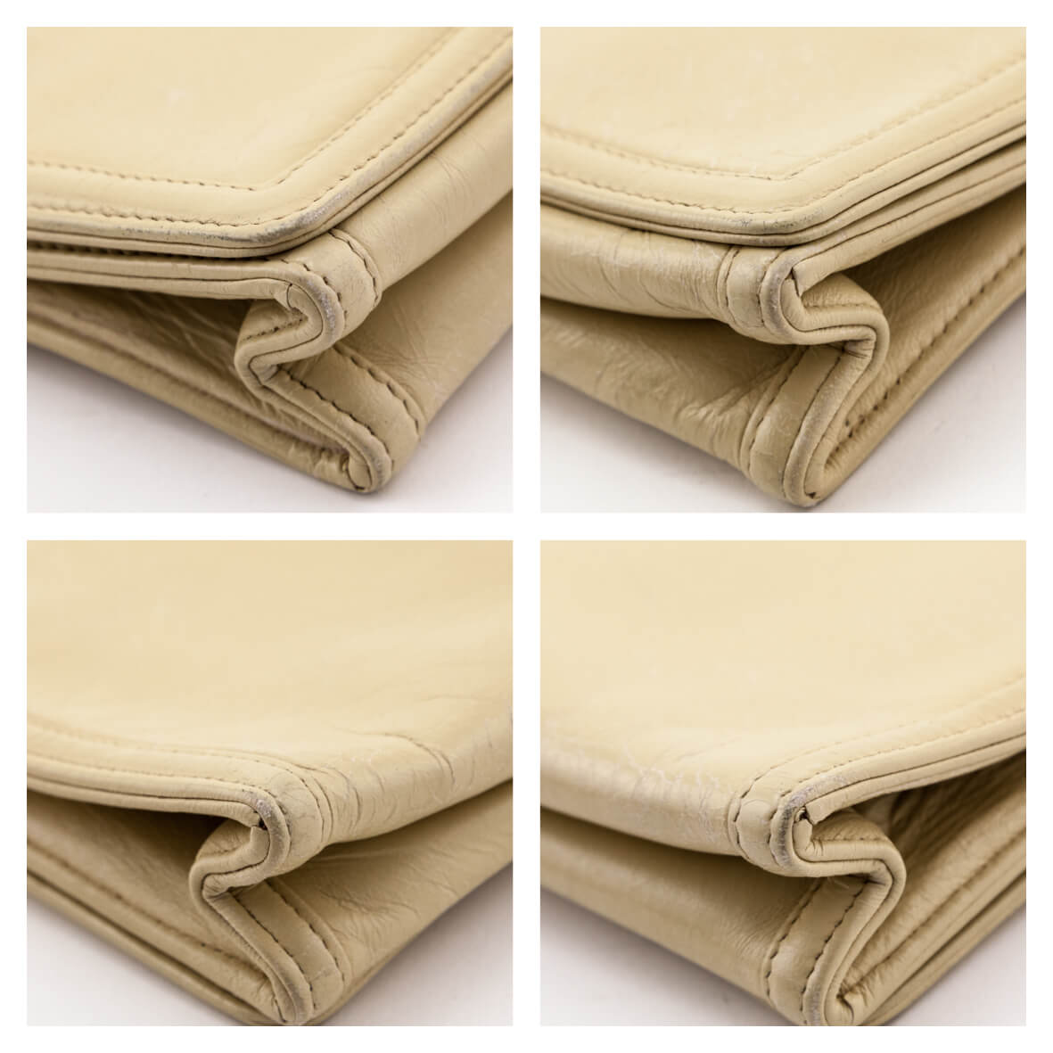 Chanel Beige Lambskin Vintage CC Clutch - Love that Bag etc - Preowned Authentic Designer Handbags Preloved Fashions