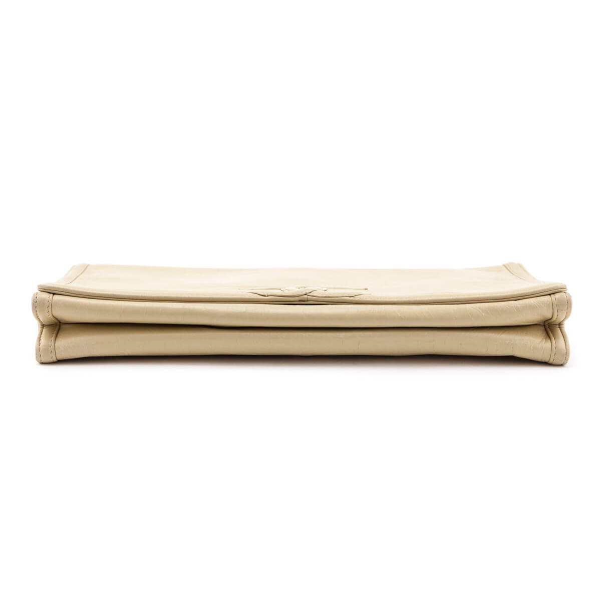 Chanel Beige Lambskin Vintage CC Clutch - Love that Bag etc - Preowned Authentic Designer Handbags Preloved Fashions