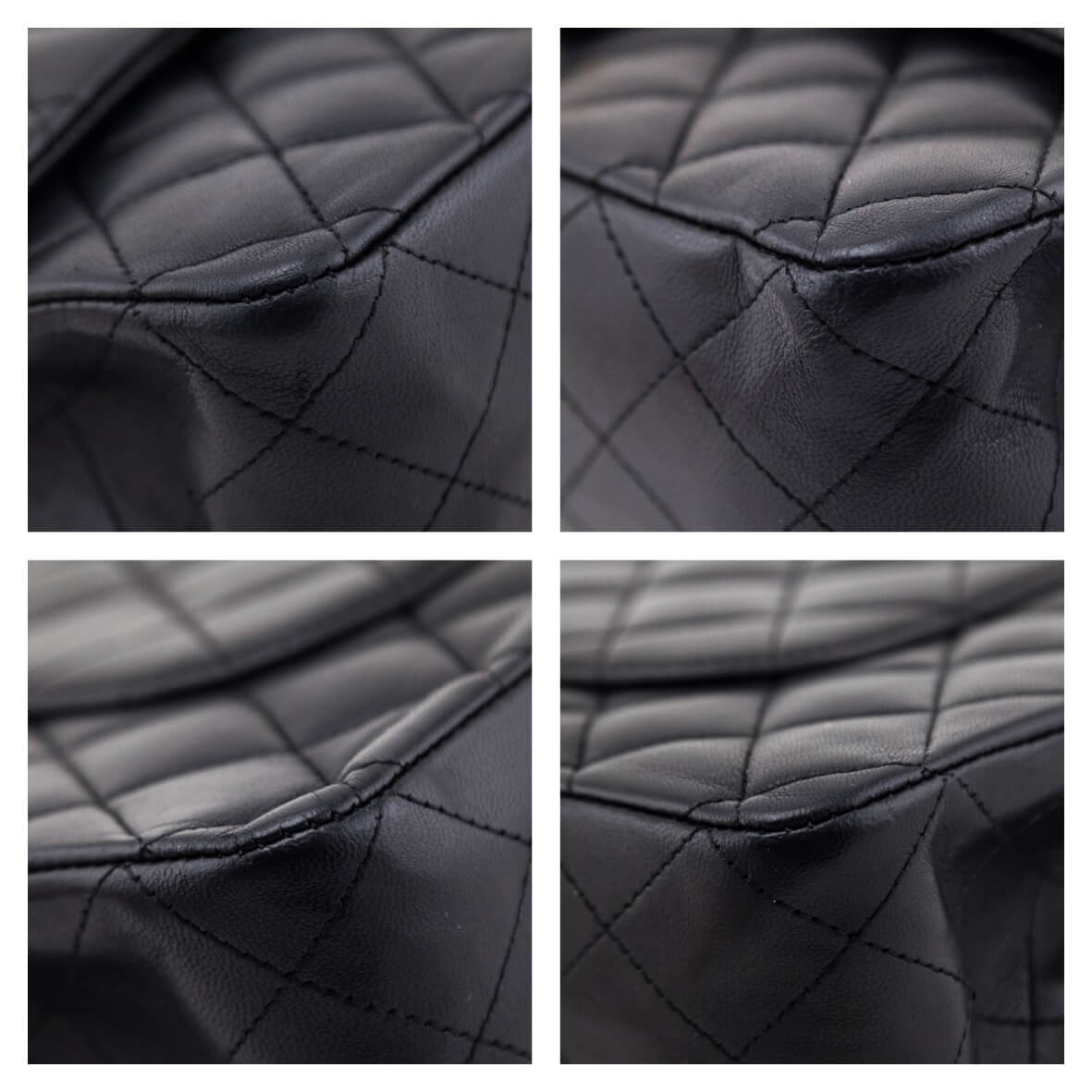 Chanel Black Lambskin Quilted Medium Double Flap Bag - Love that Bag etc - Preowned Authentic Designer Handbags Preloved Fashions