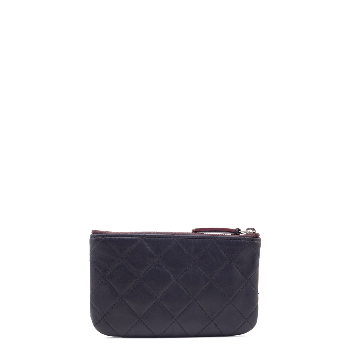 Chanel Black Lambskin Quilted Small Cosmetic Case - Love that Bag etc - Preowned Authentic Designer Handbags Preloved Fashions