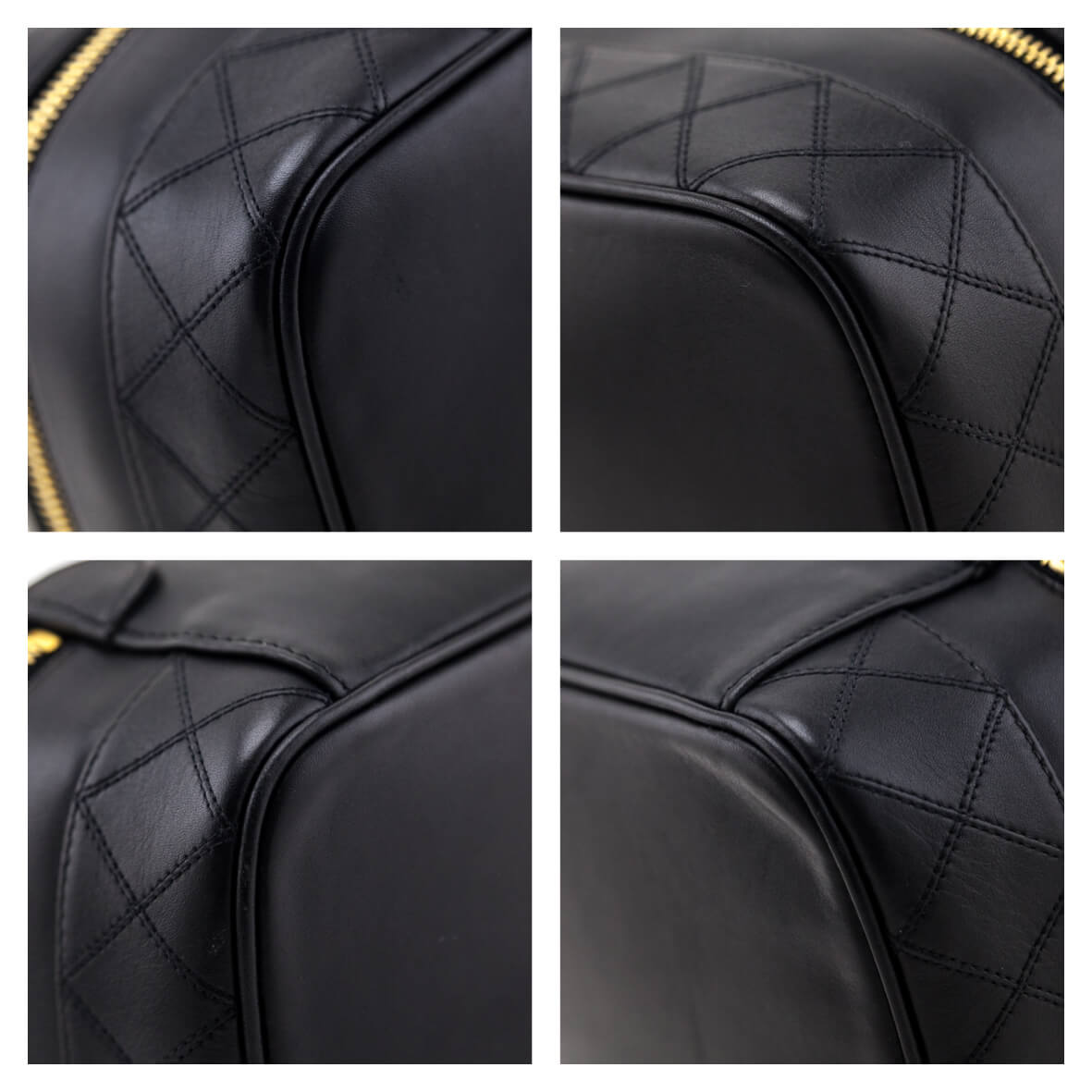 Chanel Black Lambskin Vanity Cosmetic Case - Love that Bag etc - Preowned Authentic Designer Handbags Preloved Fashions