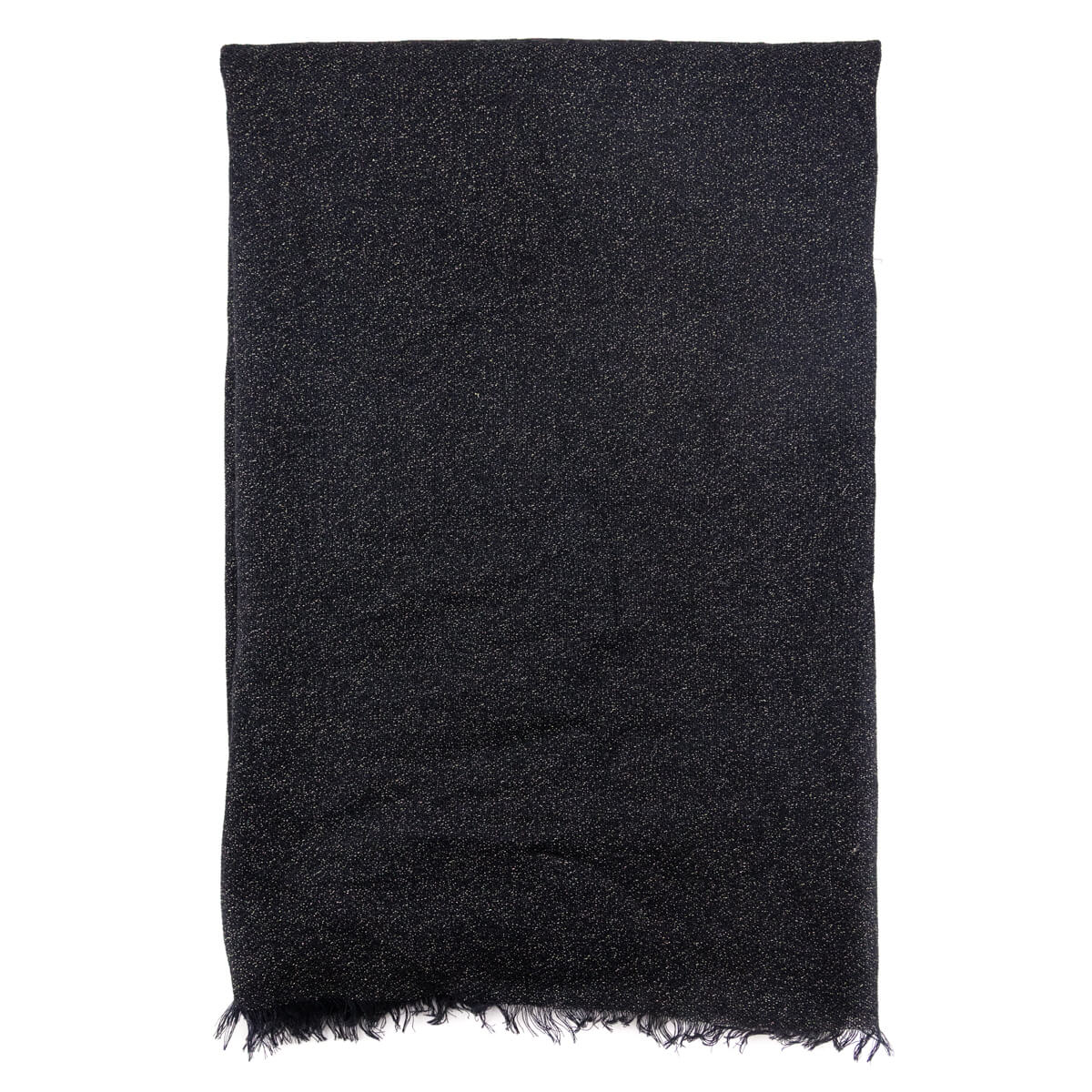 Chanel Black Gold Cashmere Blend CC Scarf - Love that Bag etc - Preowned Authentic Designer Handbags Preloved Fashions