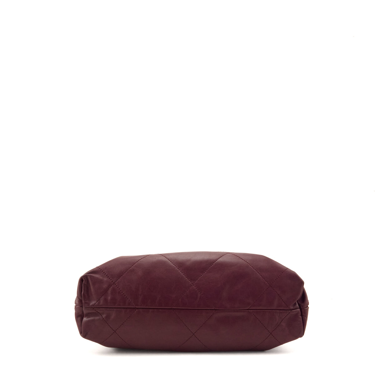 Chanel Burgundy Shiny Calfskin Quilted Small Chanel 22 Hobo - Love that Bag etc - Preowned Authentic Designer Handbags Preloved Fashions