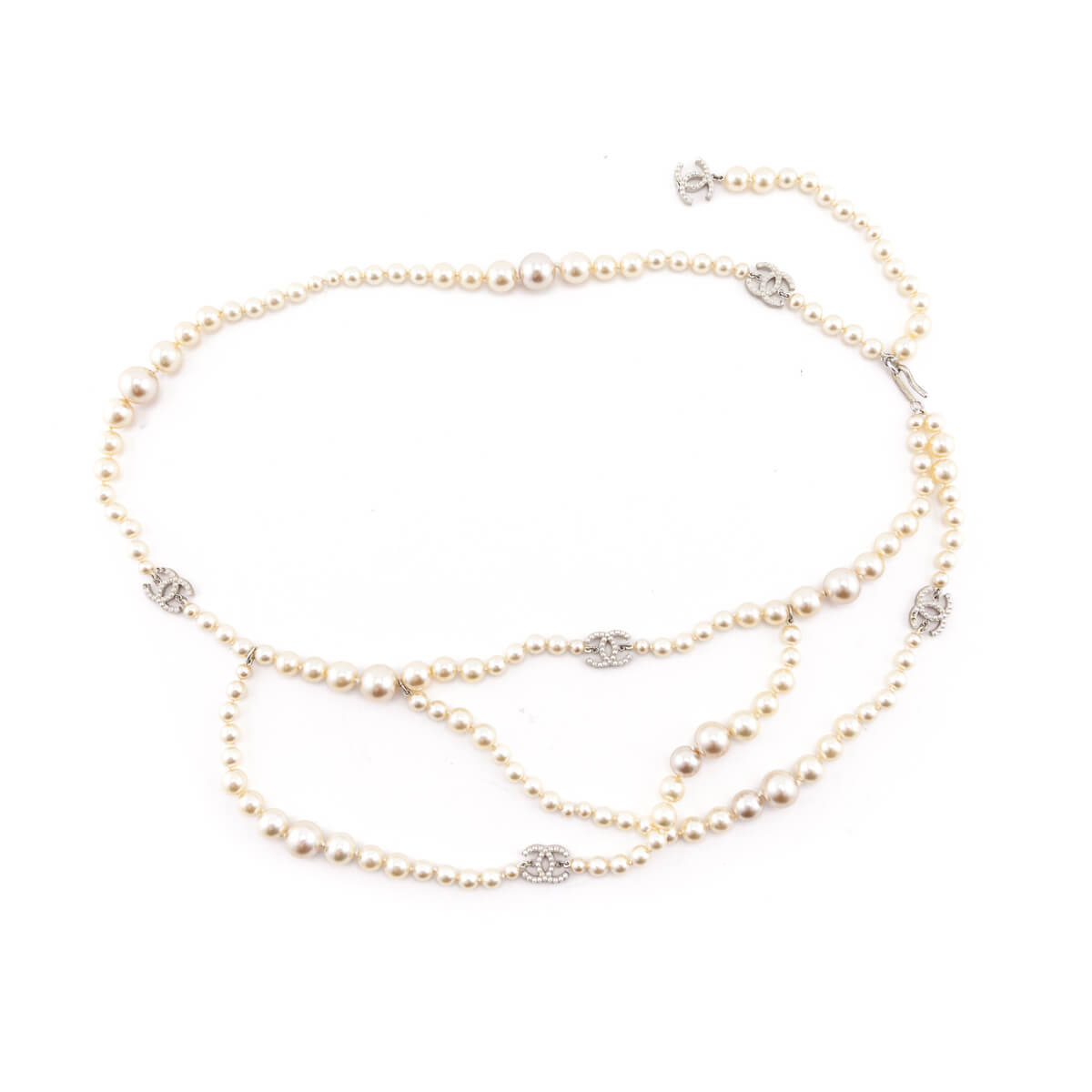 Chanel Faux Pearl CC Waist Belt - Love that Bag etc - Preowned Authentic Designer Handbags Preloved Fashions