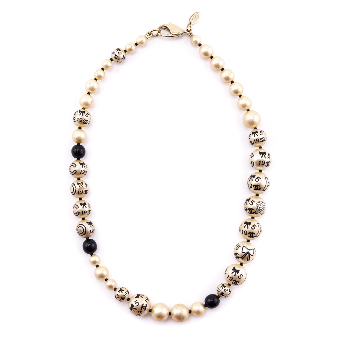 Chanel Faux Pearl Coco 2007 Necklace - Love that Bag etc - Preowned Authentic Designer Handbags Preloved Fashions
