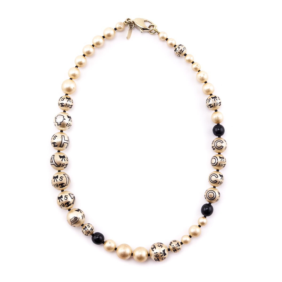 Chanel Faux Pearl Coco 2007 Necklace - Love that Bag etc - Preowned Authentic Designer Handbags Preloved Fashions