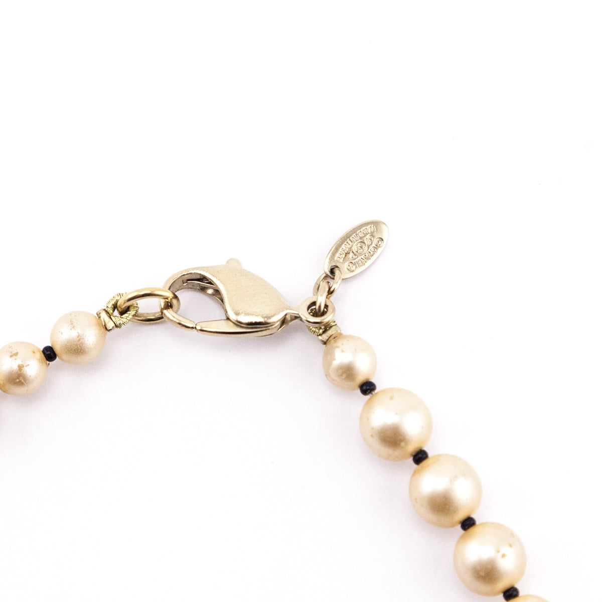 Chanel Faux Pearl Coco 2007 Necklace - Love that Bag etc - Preowned Authentic Designer Handbags Preloved Fashions