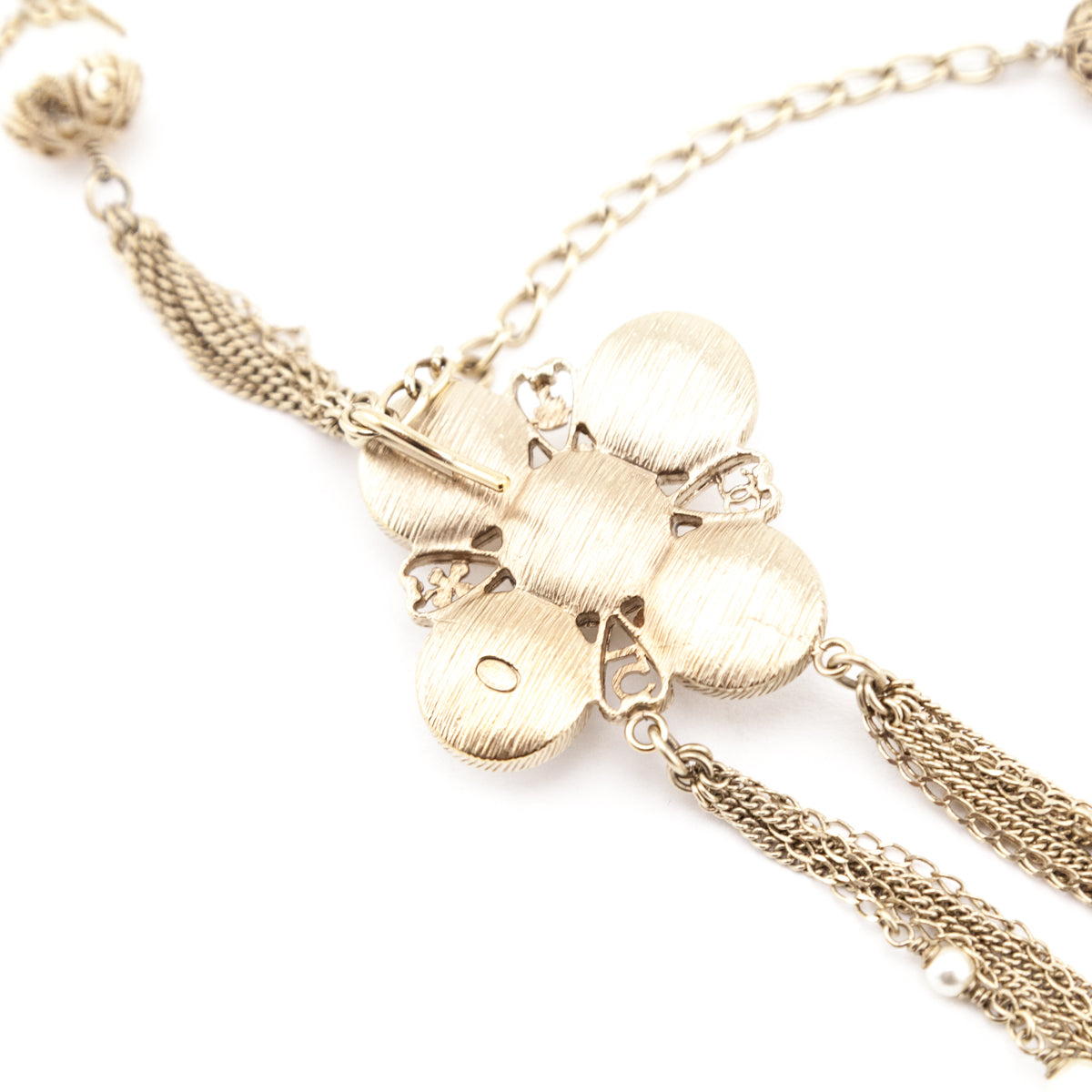 Chanel Gold Faux Pearl Multi-Chain 2006 Belt / Necklace - Love that Bag etc - Preowned Authentic Designer Handbags Preloved Fashions