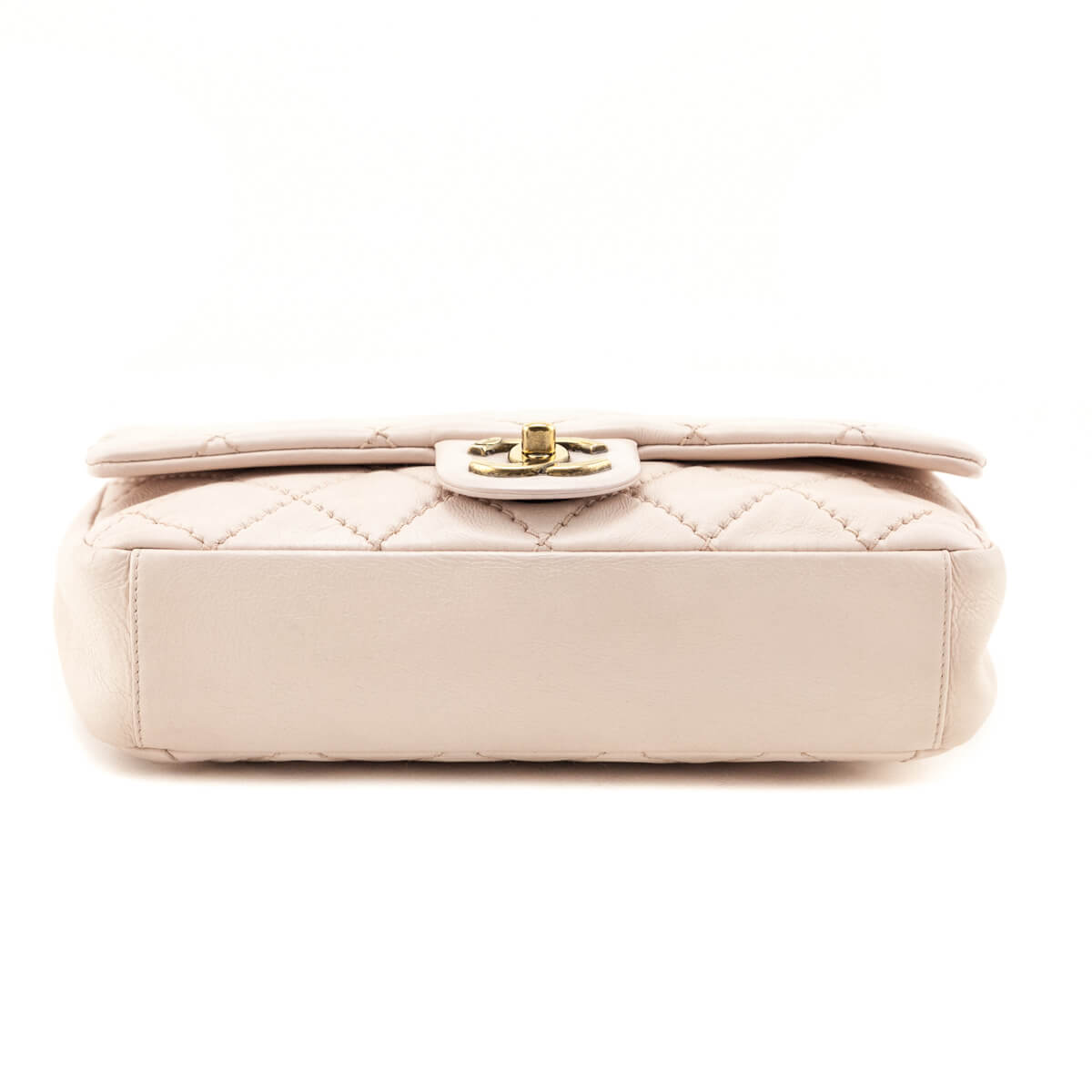 Chanel Pale Pink Calfskin Stitched Medium Urban Day Flap Bag - Love that Bag etc - Preowned Authentic Designer Handbags Preloved Fashions