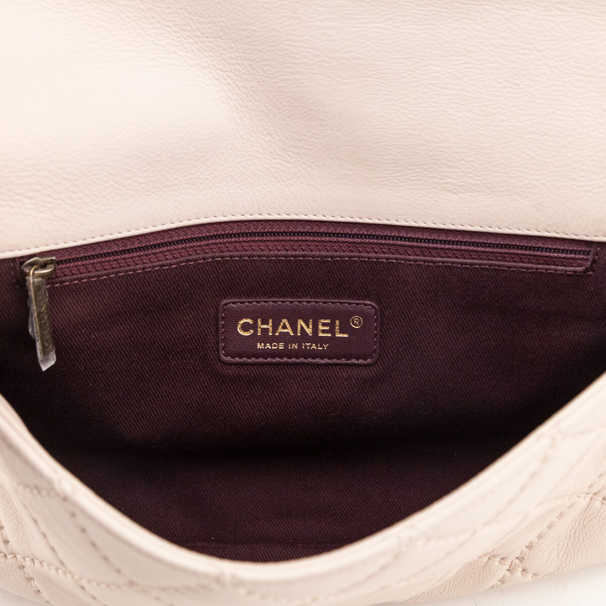 Chanel Pale Pink Calfskin Stitched Medium Urban Day Flap Bag - Love that Bag etc - Preowned Authentic Designer Handbags Preloved Fashions
