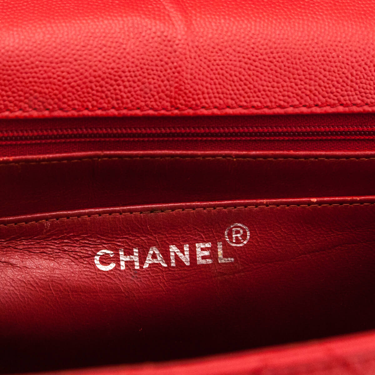 Chanel Red Caviar Top Handle Envelope Flap Bag - Love that Bag etc - Preowned Authentic Designer Handbags Preloved Fashions