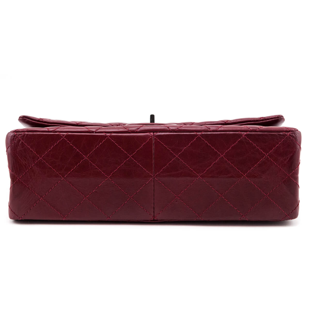 Chanel Red Quilted Aged Calfskin 2.55 Reissue 226 Flap Bag - Love that Bag etc - Preowned Authentic Designer Handbags Preloved Fashions