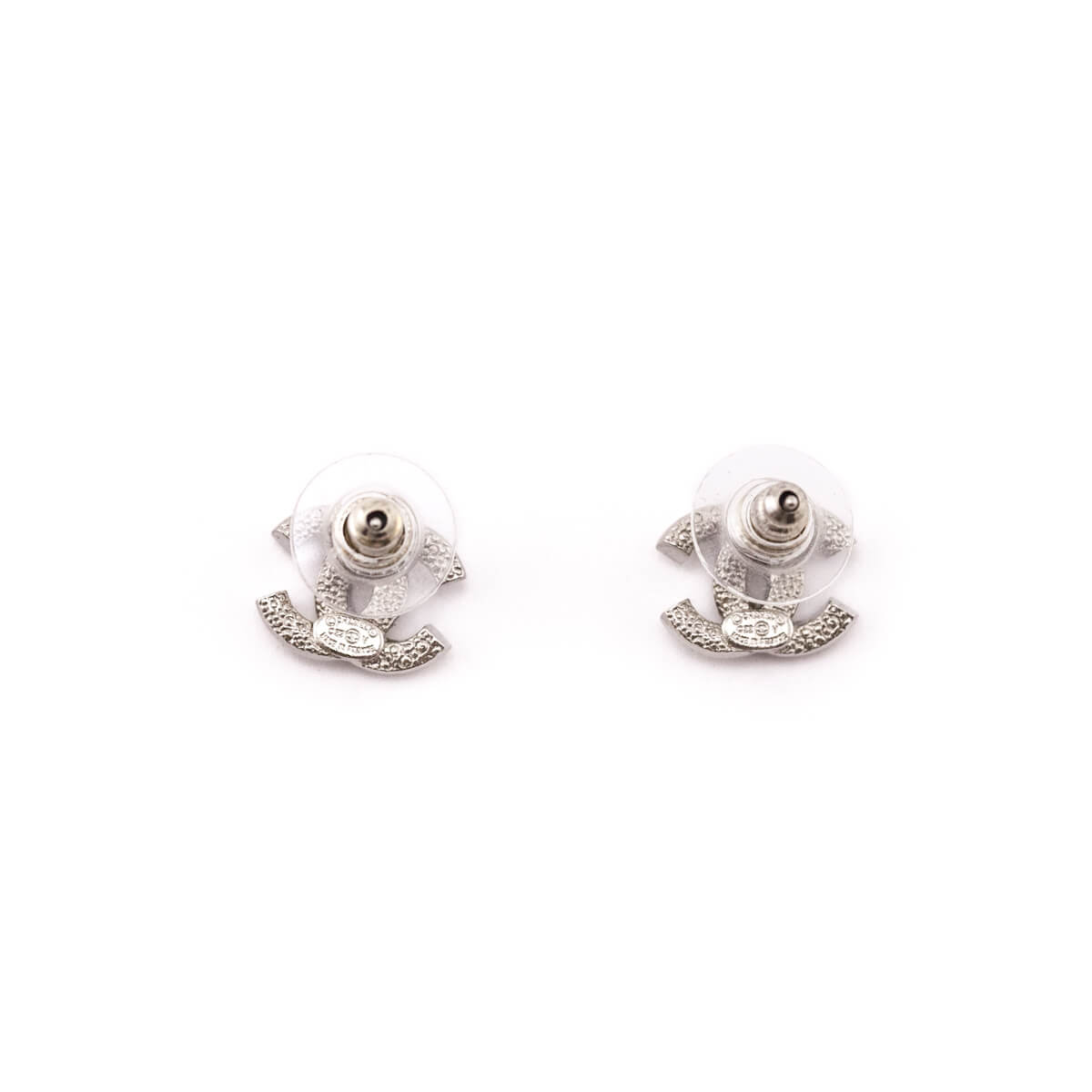 Chanel Strass CC Stud Earrings - Love that Bag etc - Preowned Authentic Designer Handbags Preloved Fashions