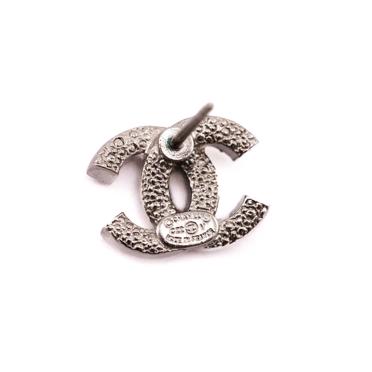 Chanel Strass CC Stud Earrings - Love that Bag etc - Preowned Authentic Designer Handbags Preloved Fashions