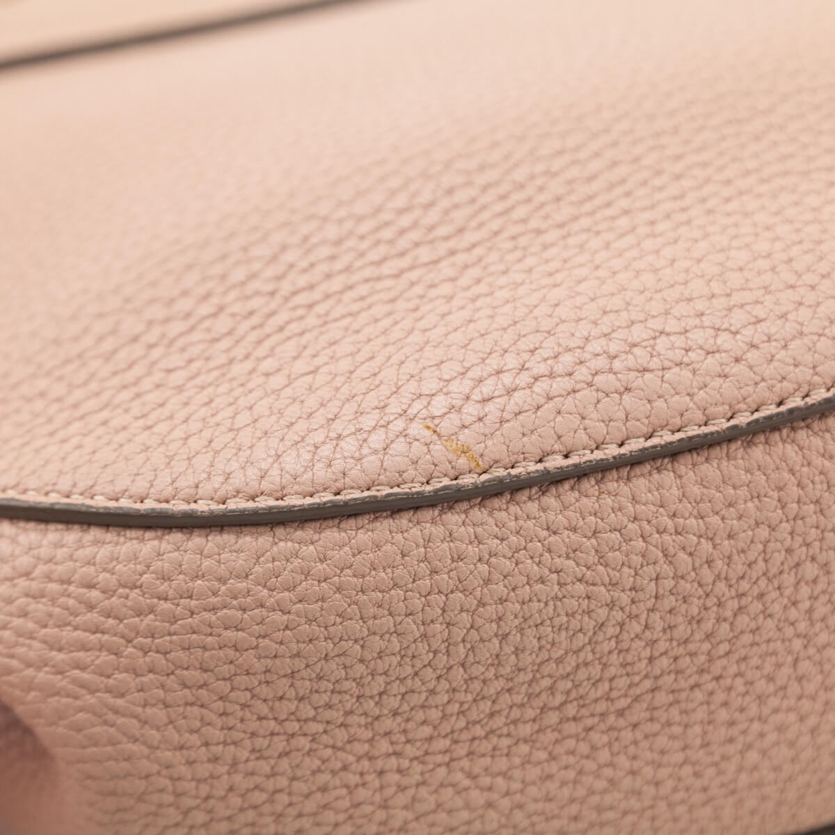 Chloe Nude Grained Lambskin Medium Drew Bag - Love that Bag etc - Preowned Authentic Designer Handbags Preloved Fashions